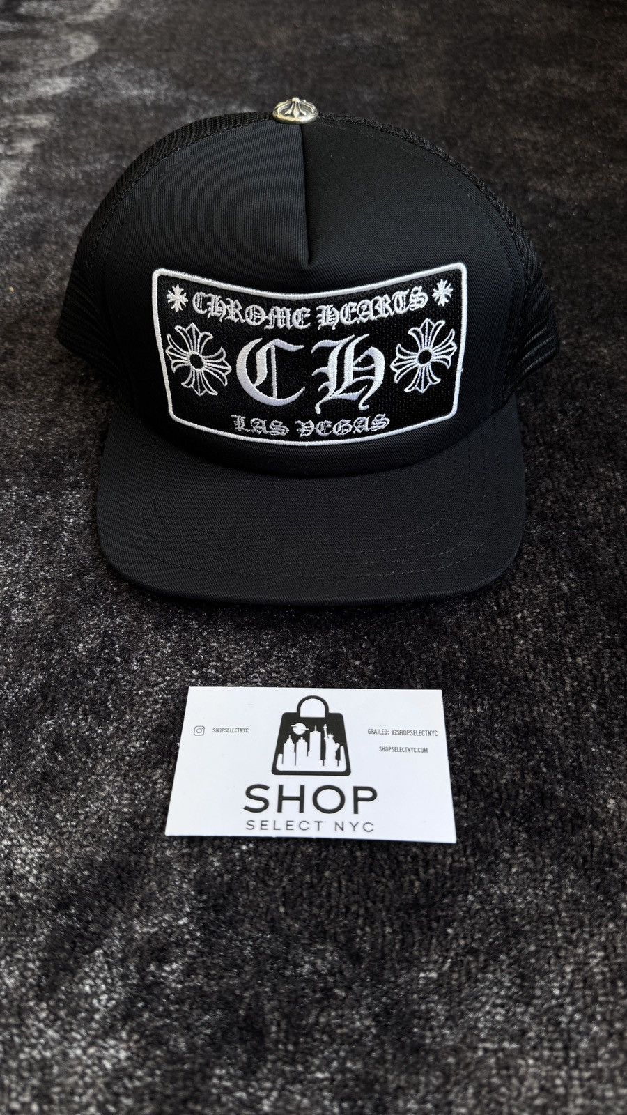 Chrome Hearts BRAND NEW CHROME HEARTS LAS VEGAS TRUCKER HAT Size ONE SIZE - 1 Thumbnail