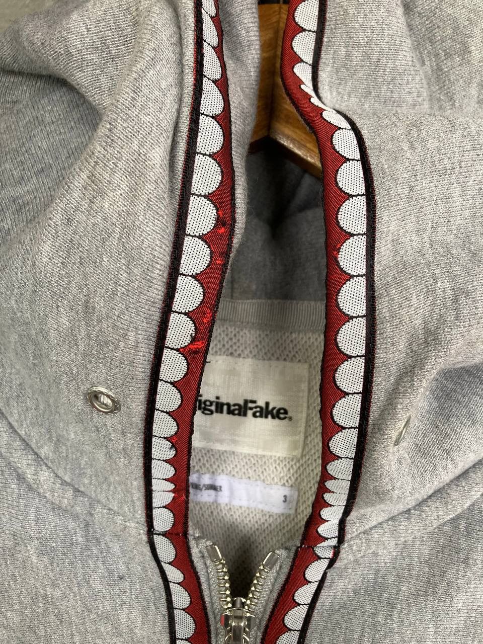 Original Fake OriginalFake S/S13 Chomper Zip Hoodie Size US M / EU 48-50 / 2 - 4 Thumbnail
