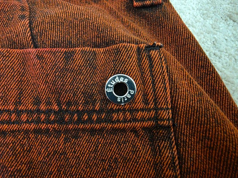 Etudes Études No 20 Archive Collection Red Acid Jeans Size US 30 / EU 46 - 4 Thumbnail