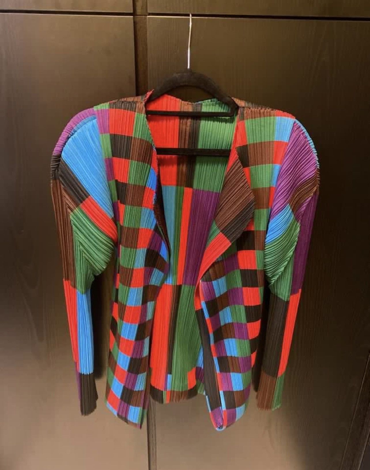 Issey Miyake × Japanese Brand 🔥Issey Miyake pleats please reversible Cardigan Size US S / EU 44-46 / 1 - 2 Thumbnail