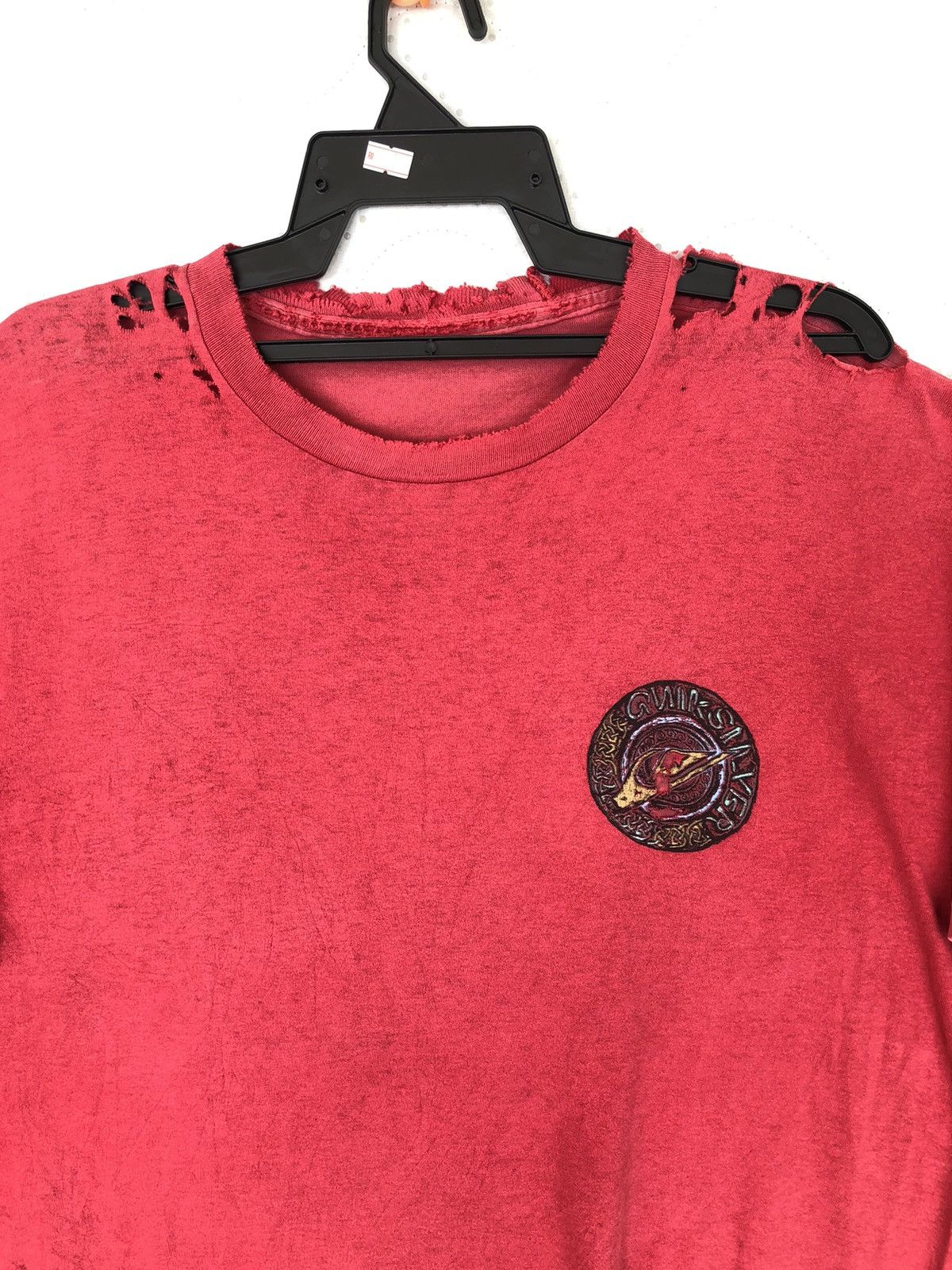 Quiksilver Vintage 90s THRASHED Quiksilver Surfing Tee Size US XL / EU 56 / 4 - 4 Thumbnail