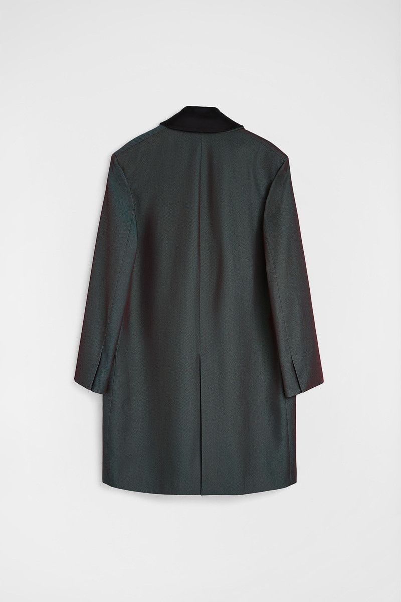 Jil Sander o1loc1c0426 Tailored Coat in Charcoal Grey Size XL / US 12-14 / IT 48-50 - 2 Thumbnail