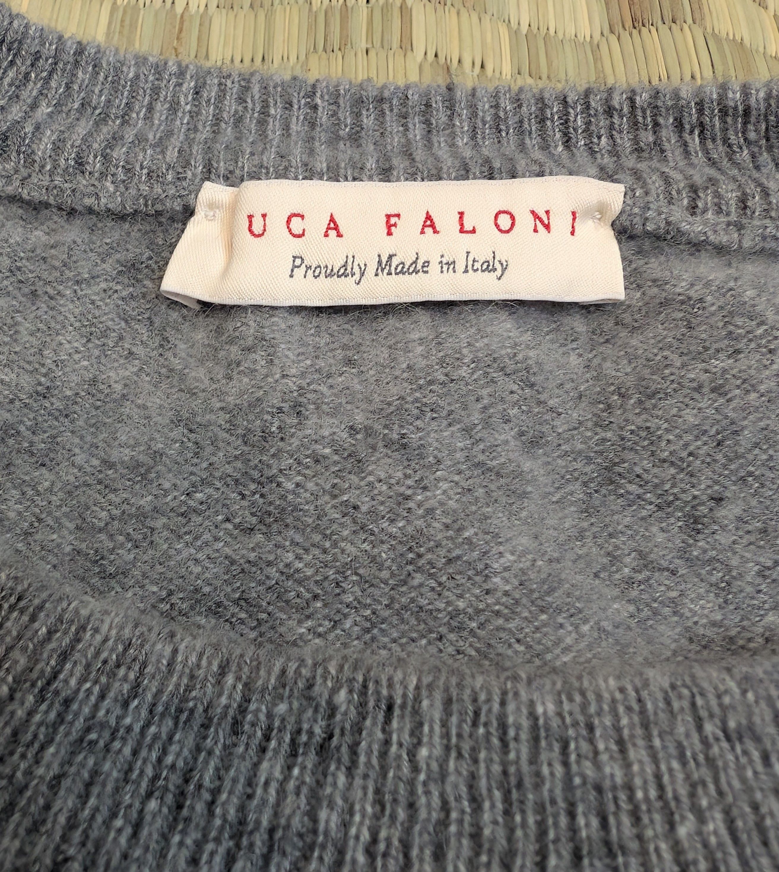 Other Luca Faloni 100% Cashmere Crew Neck Sweater Made in Italy Size US S / EU 44-46 / 1 - 3 Thumbnail