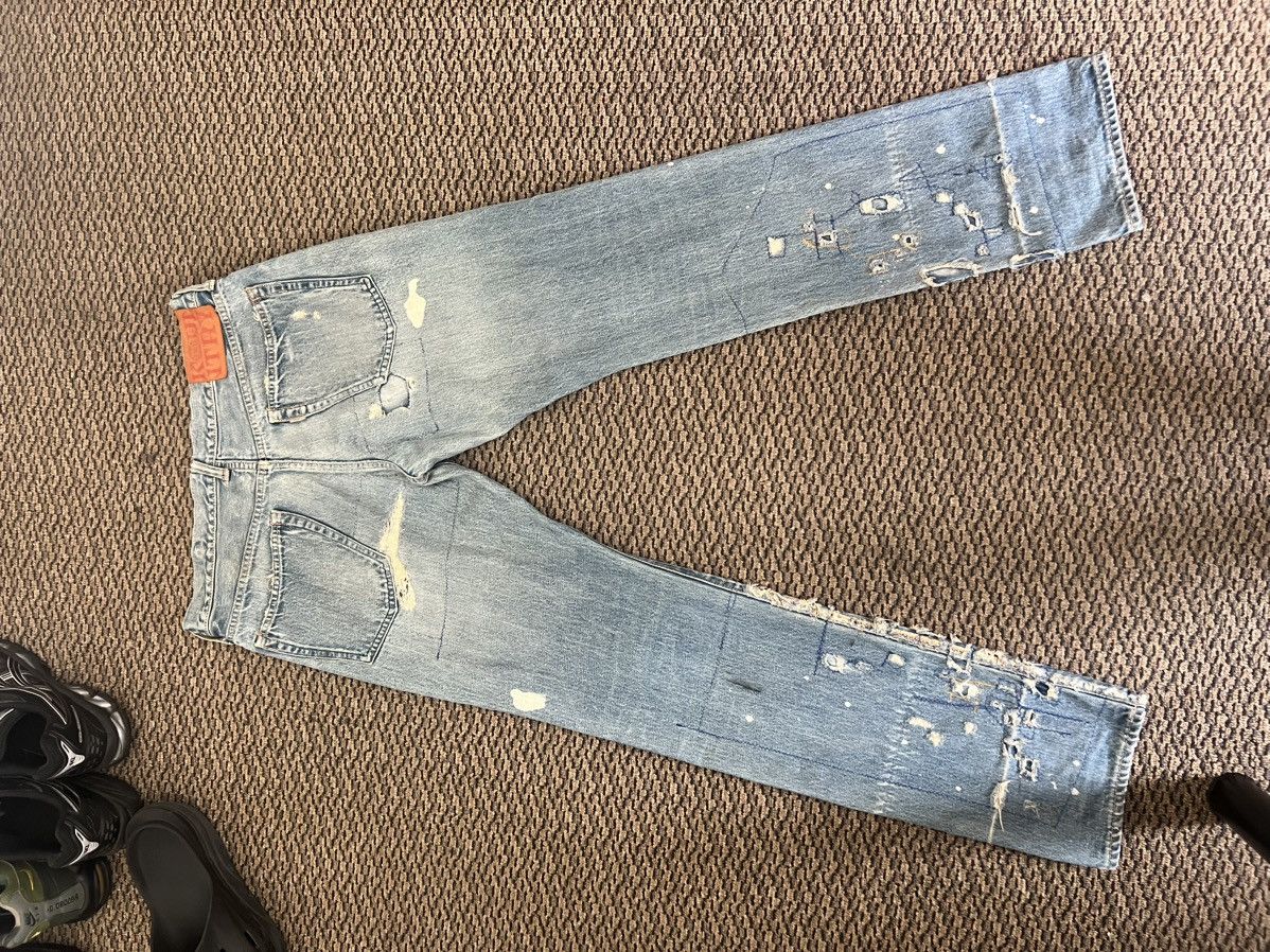 Kapital Kountry Kapital patch work jeans Size US 34 / EU 50 - 2 Thumbnail