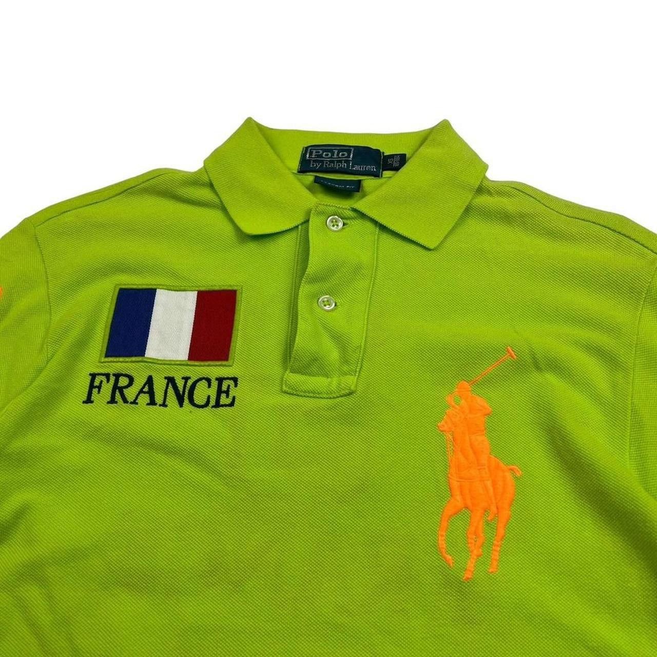 Polo Ralph Lauren Polo By Ralph Lauren France Big Pony Polo Shirt Extra Small Size US XS / EU 42 / 0 - 6 Thumbnail