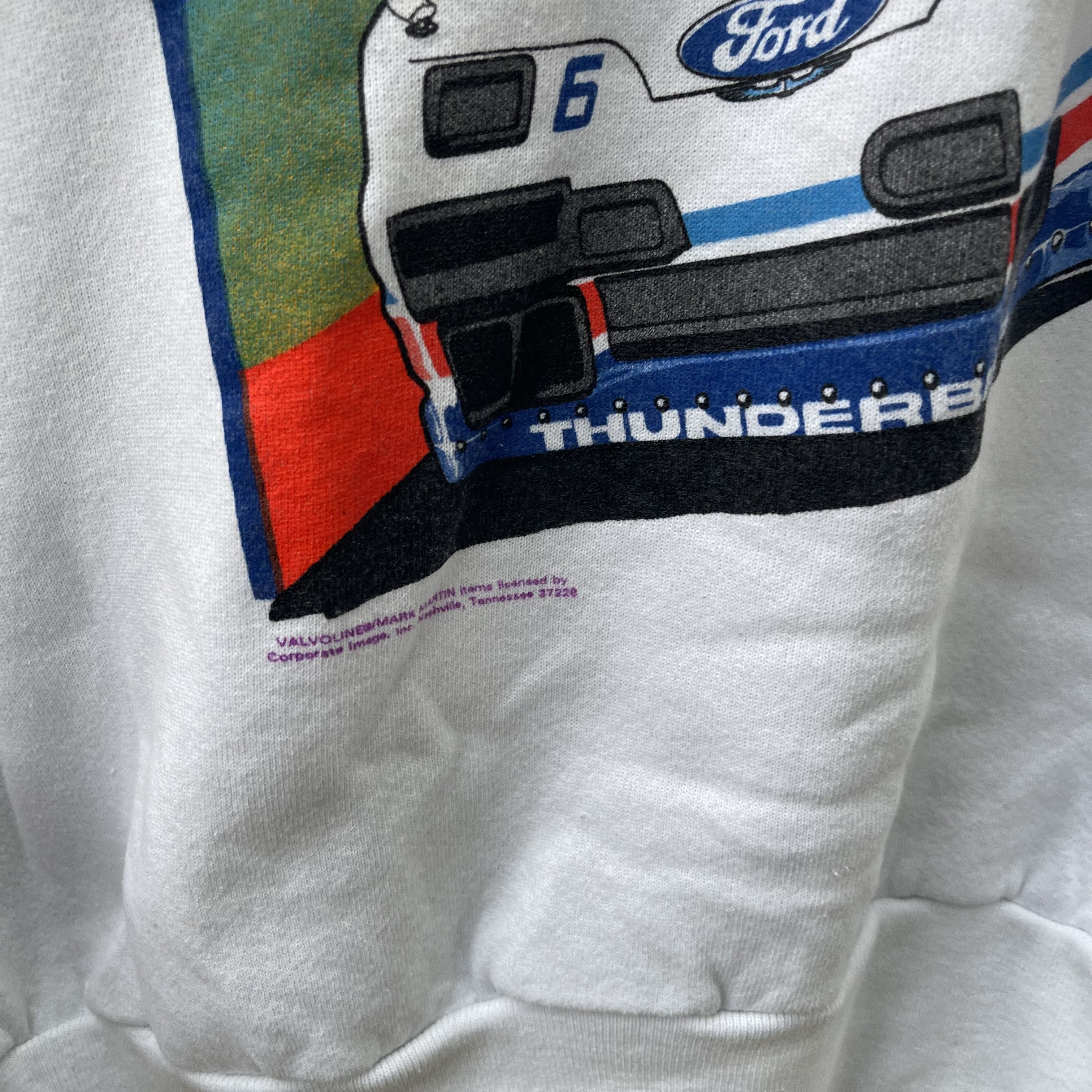 NASCAR × Vintage Vintage NASCAR Mash Martin Crewneck Size US XL / EU 56 / 4 - 2 Thumbnail