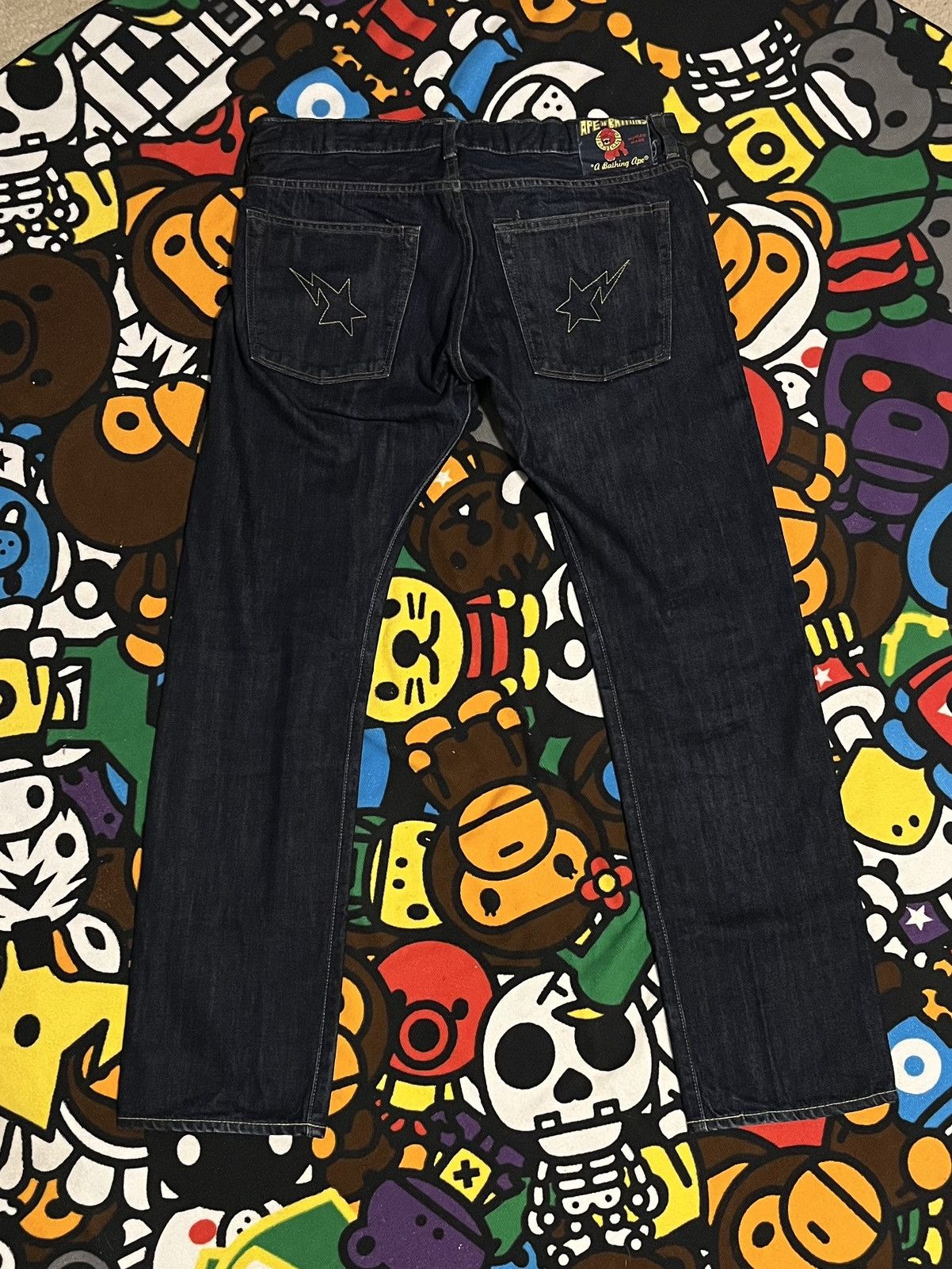 Bape Star Jeans | Grailed