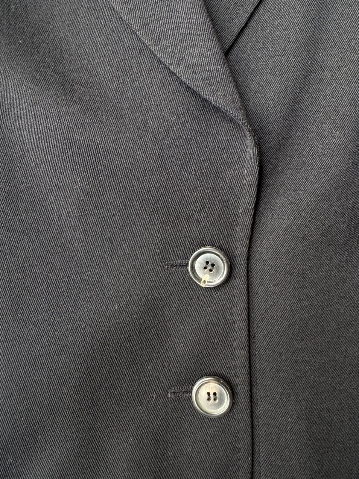 Ann Demeulemeester Ann Demeulemeester AW96 Asymmetrical Peak Lapel Blazer Size XS / US 0-2 / IT 36-38 - 3 Thumbnail