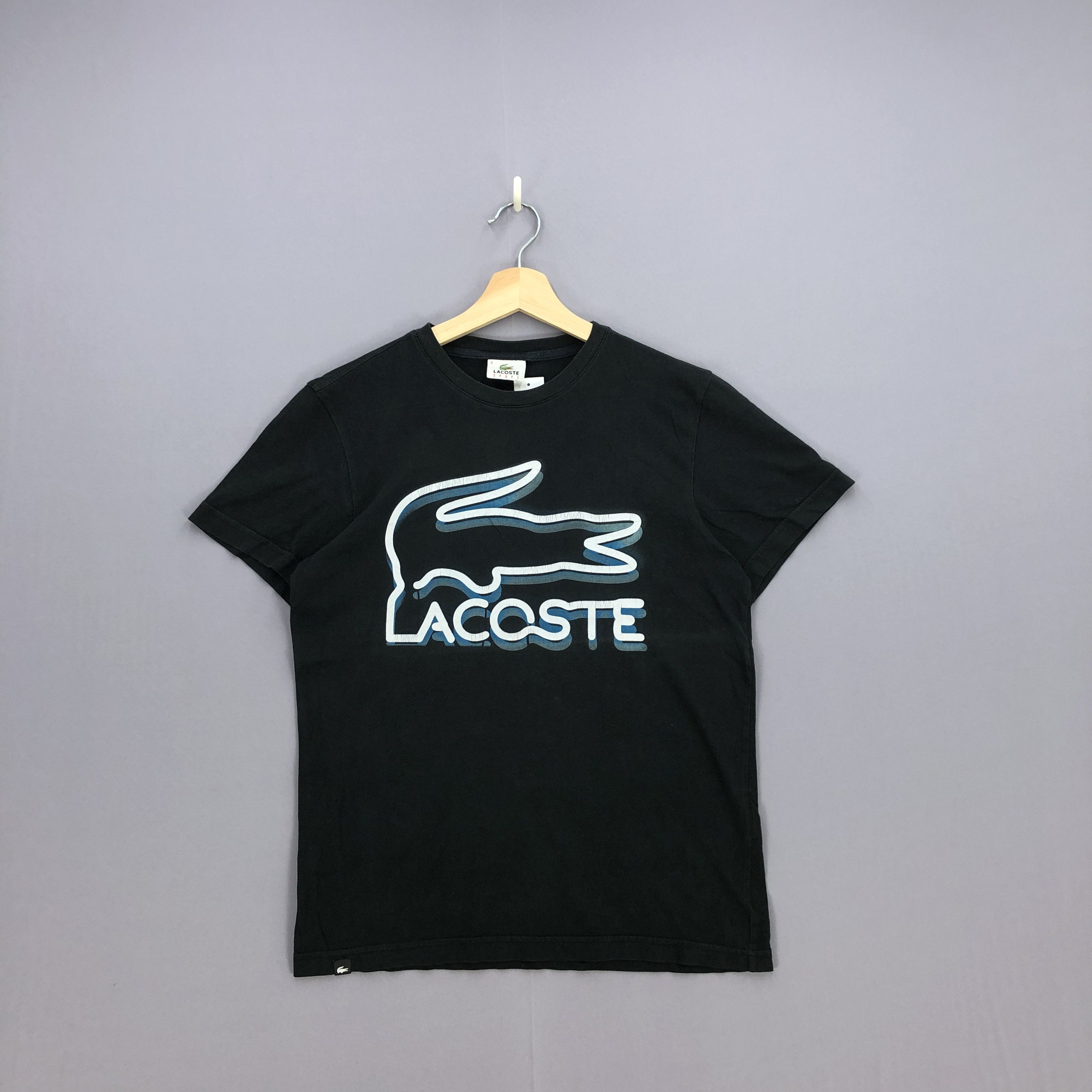 Lacoste × Vintage Vintage Y2K Lacoste Tshirt Lacoste Logo Crewneck Tee Size US S / EU 44-46 / 1 - 1 Thumbnail