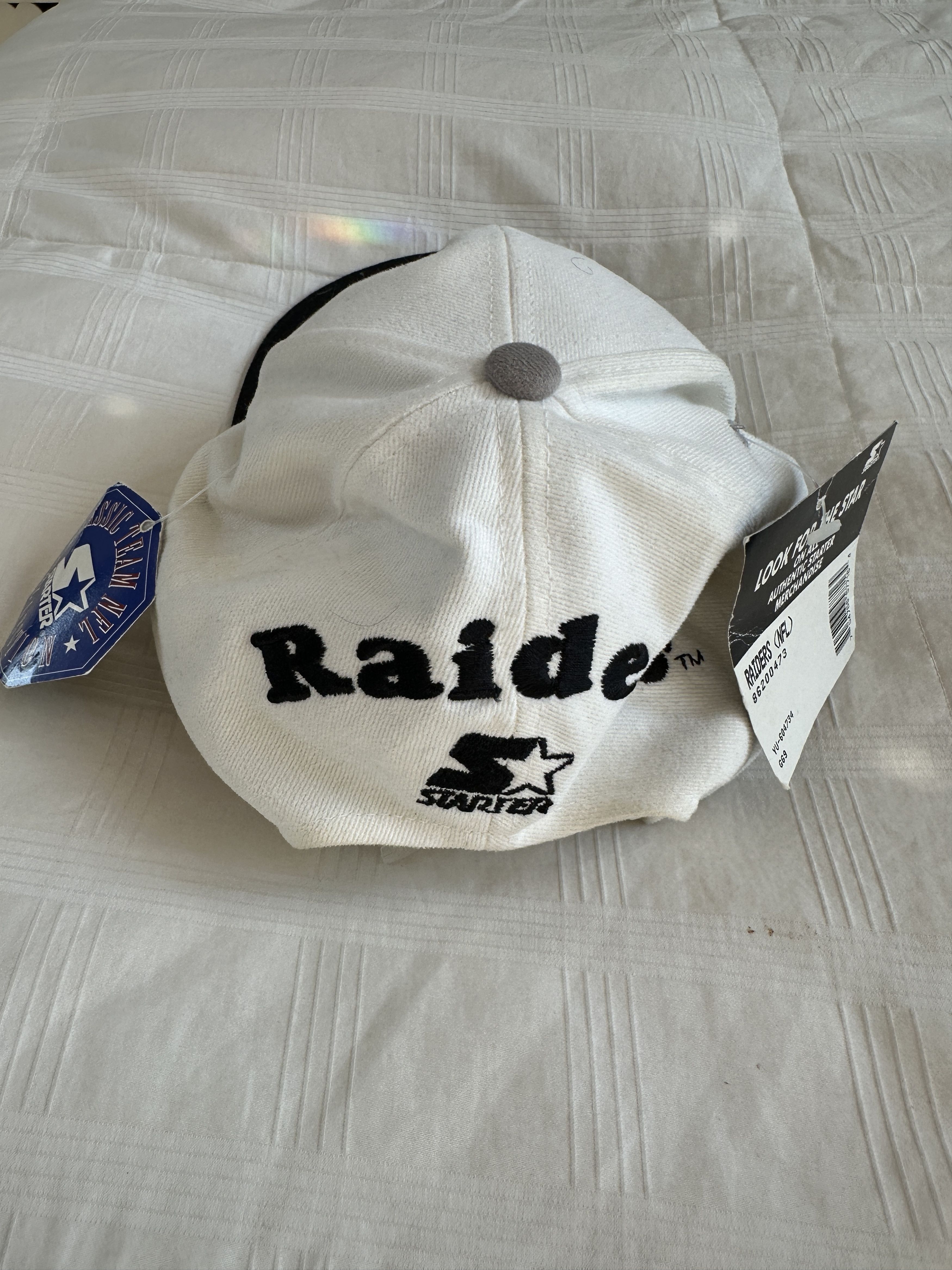 Starter Vintage Oakland Raiders Starter Hat Size ONE SIZE - 2 Thumbnail