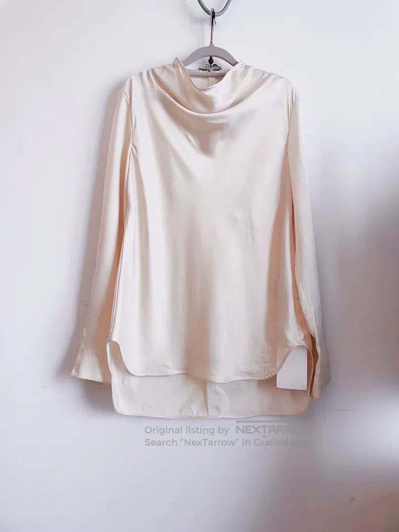 Jil Sander Jil Sander size 34 Cowl Neck Shirt Size S / US 4 / IT 40 - 3 Thumbnail
