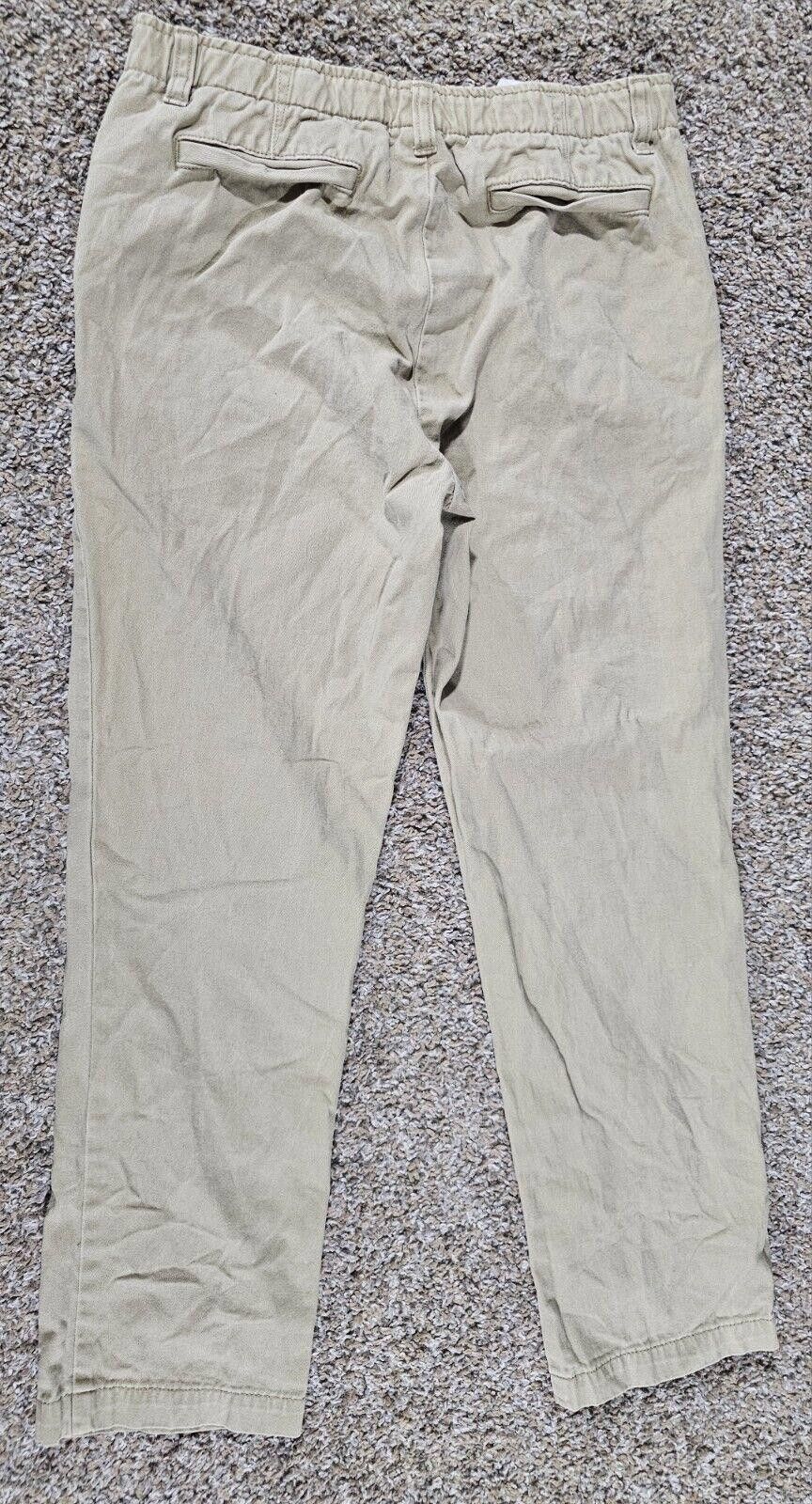Lands' End Lands End Size 12 Comfort Waist Pants Khaki Size 34" / US 12 / IT 48 - 6 Thumbnail