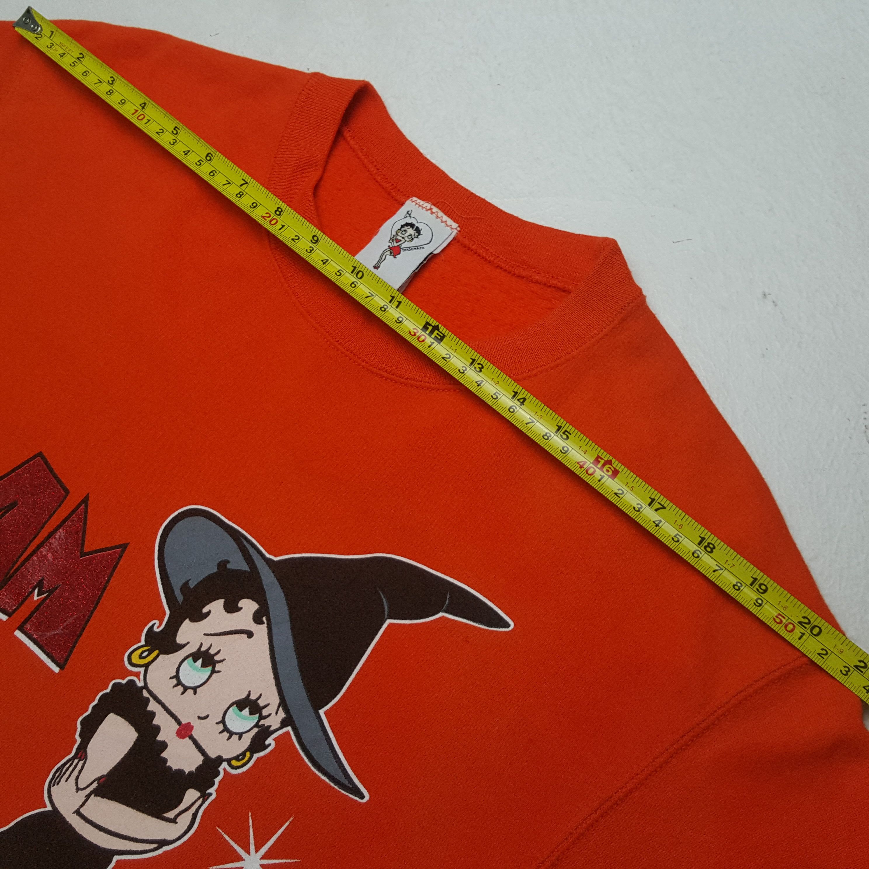 Betty Boop Halloween Style Vintage Sweatshirt RR5