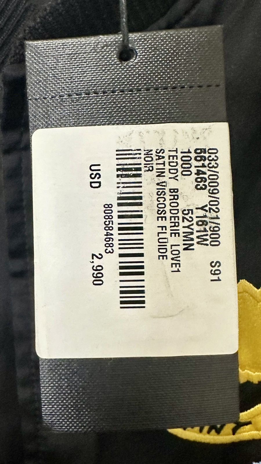 Saint Laurent Paris SAINT LAURENT TEDDY SATIN JACKET Size XXL / US 16-18 / IT 52-54 - 5 Thumbnail