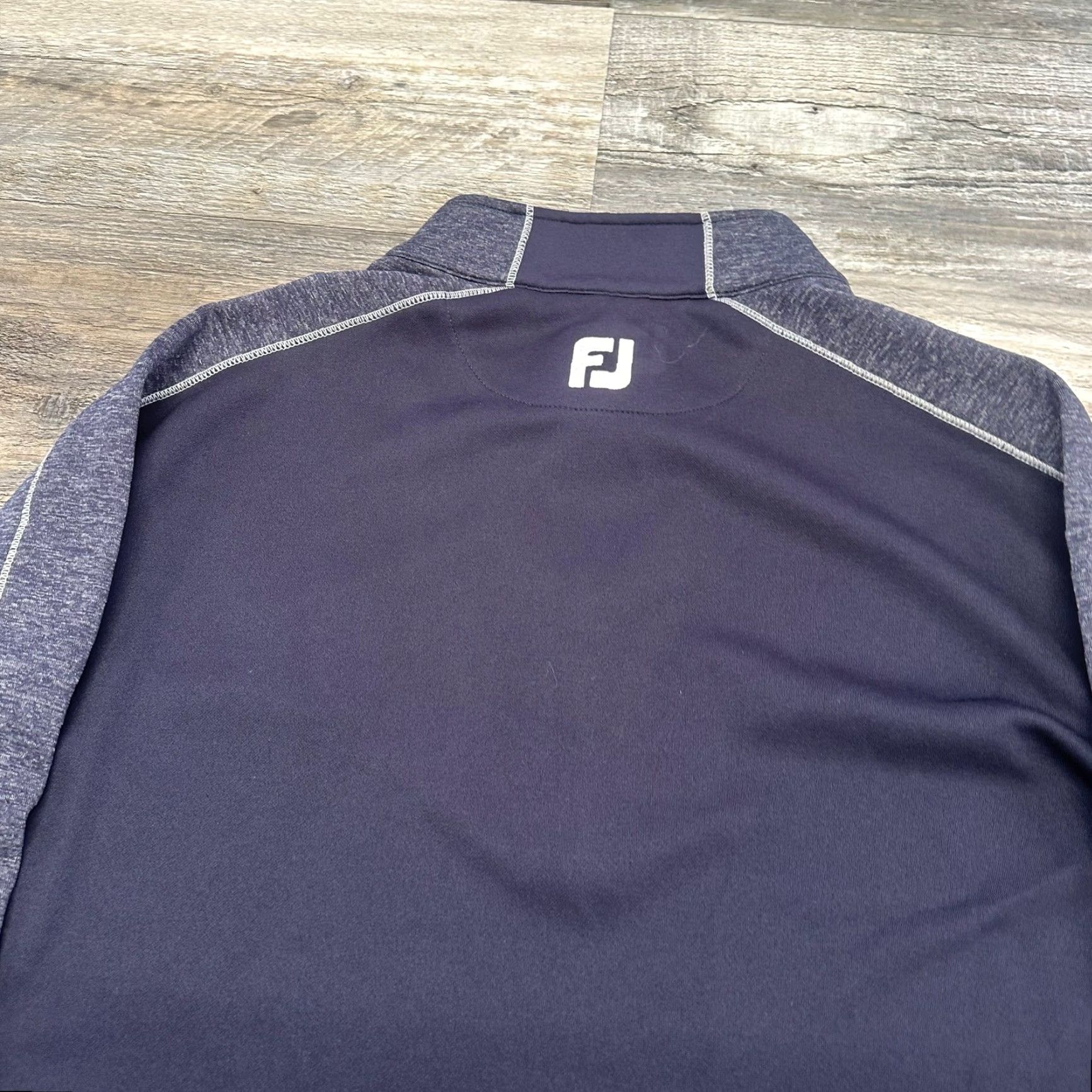 Footjoy Footjoy Ohio Cup Blue Mens M Athletic 1/4 Zip Golf Golfer Sweatshirt Size US M / EU 48-50 / 2 - 4 Thumbnail