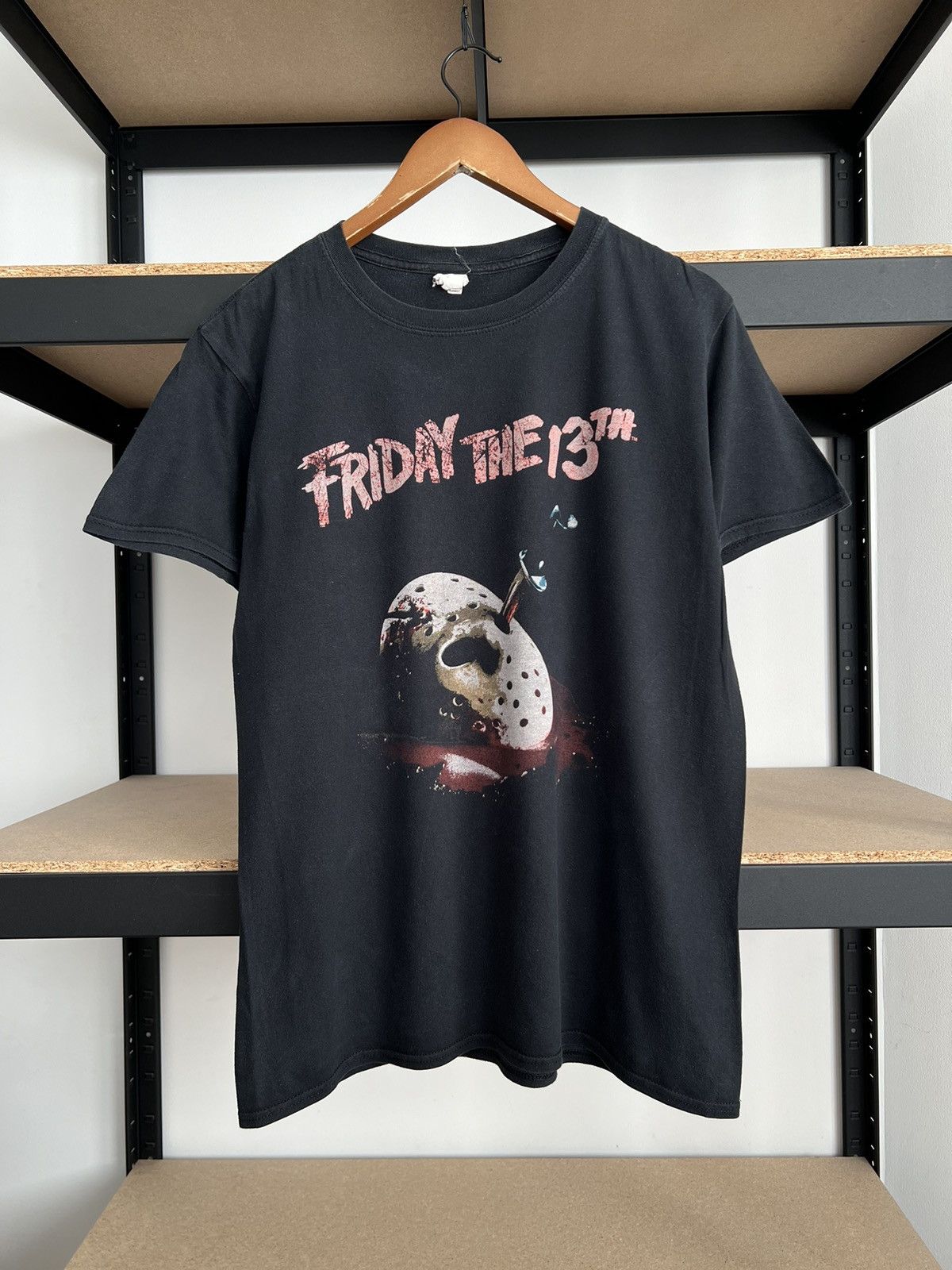 Expert Horror Vintage 2010s Friday the 13th Horror Movie Black T-shirt Size US M / EU 48-50 / 2 - 3 Thumbnail