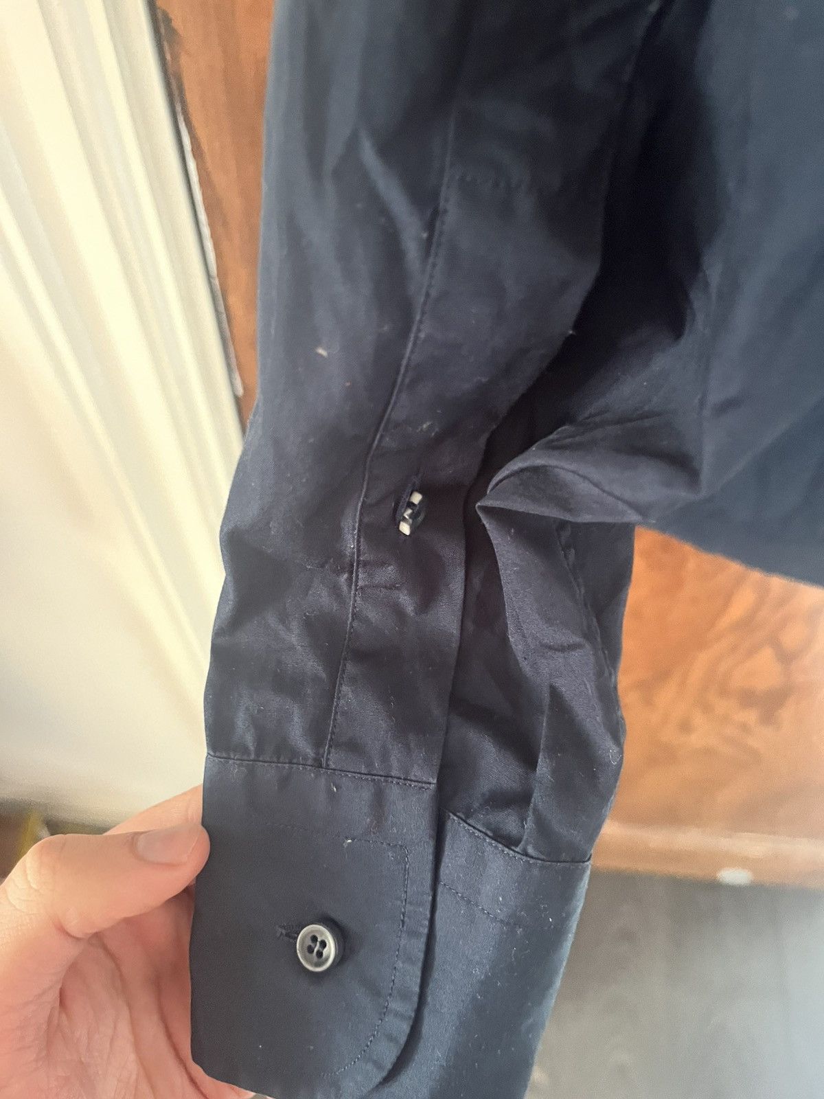 Loro Piana Loro Piana navy cotton shirt size small Size US S / EU 44-46 / 1 - 7 Thumbnail
