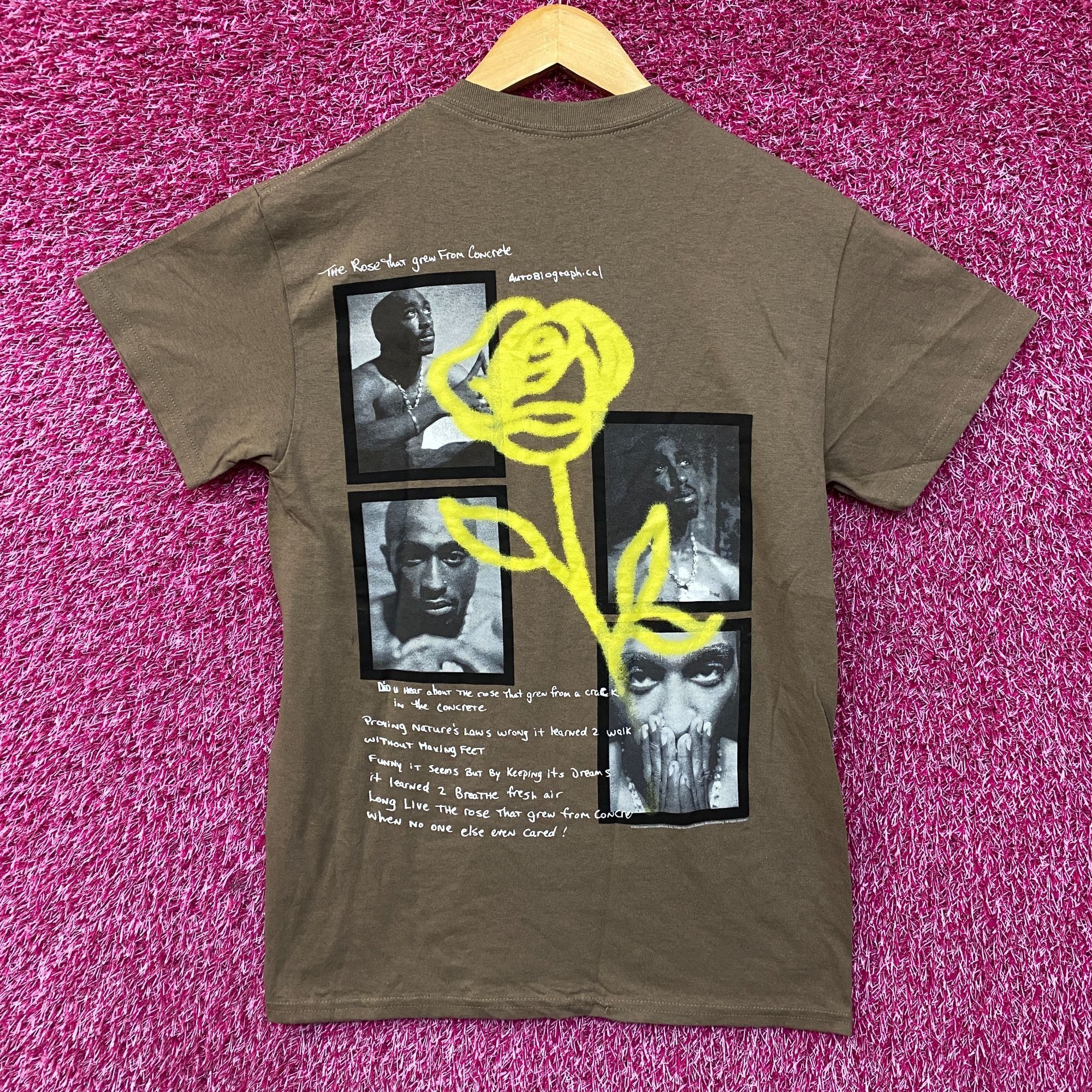 Other Tupac The Rose That Grew from Concrete Hip-Hop T-Shirt Small Size US S / EU 44-46 / 1 - 1 Thumbnail