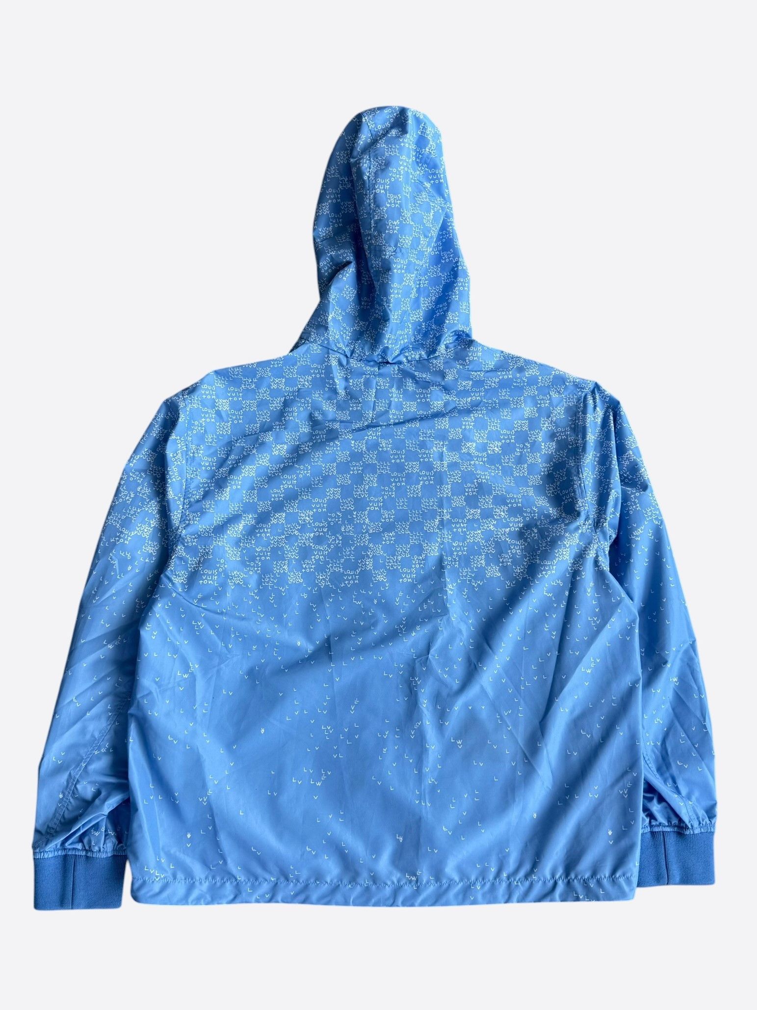 Louis Vuitton Louis Vuitton Blue LV Spread Damier Windbreaker Size US XL / EU 56 / 4 - 2 Thumbnail