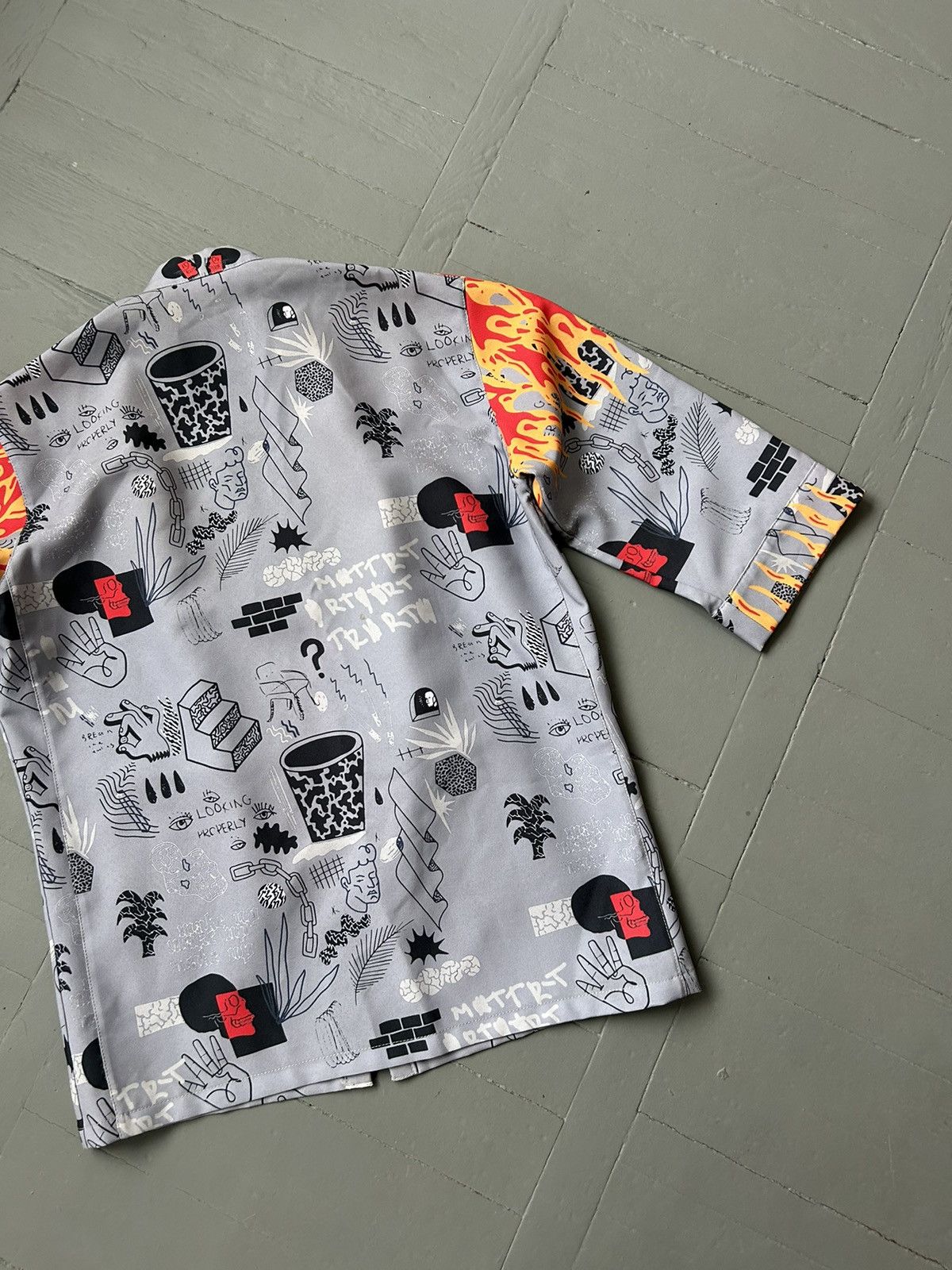 Japanese Brand Avant garde rare zip shirt Size M / US 6-8 / IT 42-44 - 9 Thumbnail