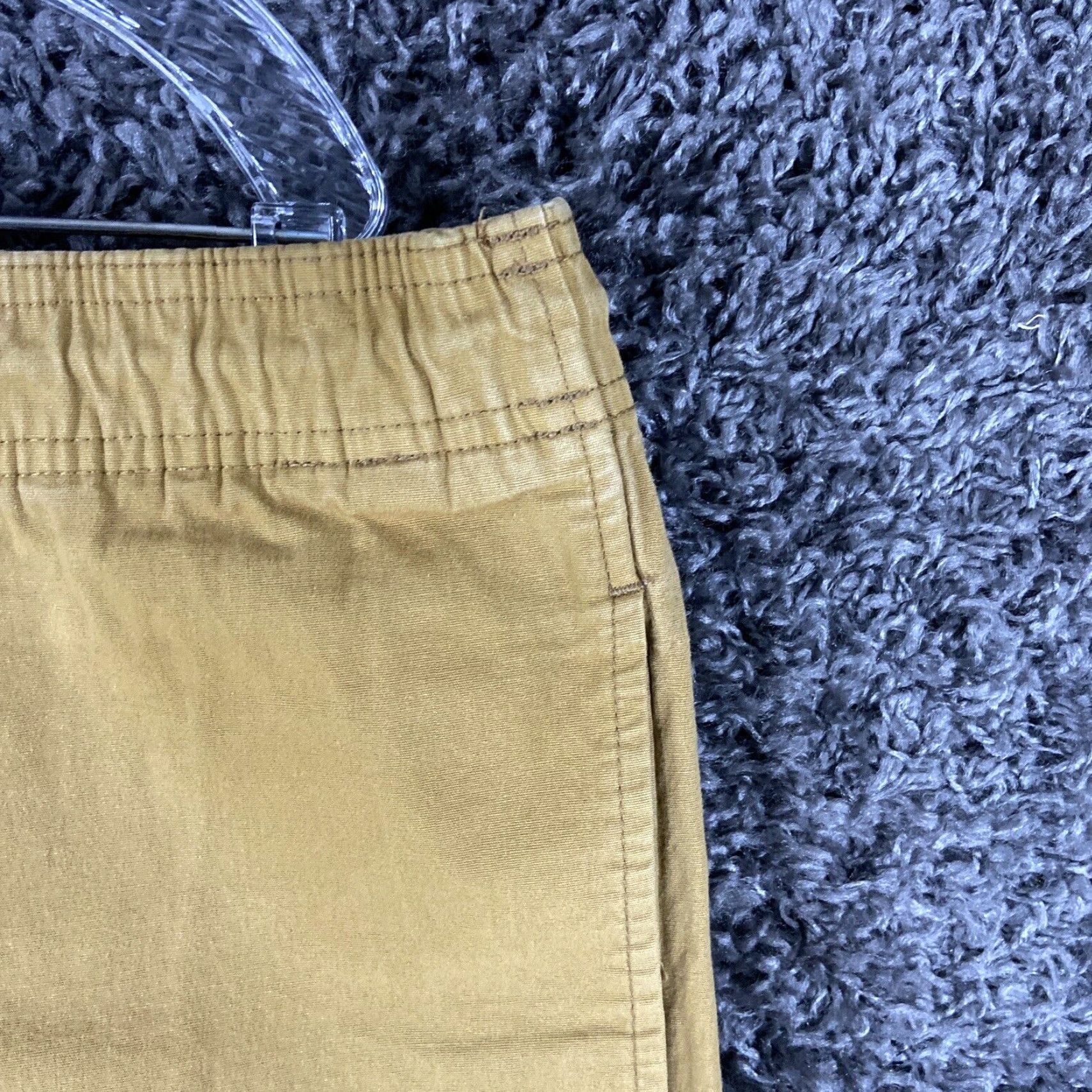 Filson VINTAGE Filson Chino Shorts Men’s Brown Large Elastic Drawstring Waistband Size US 33 - 3 Thumbnail