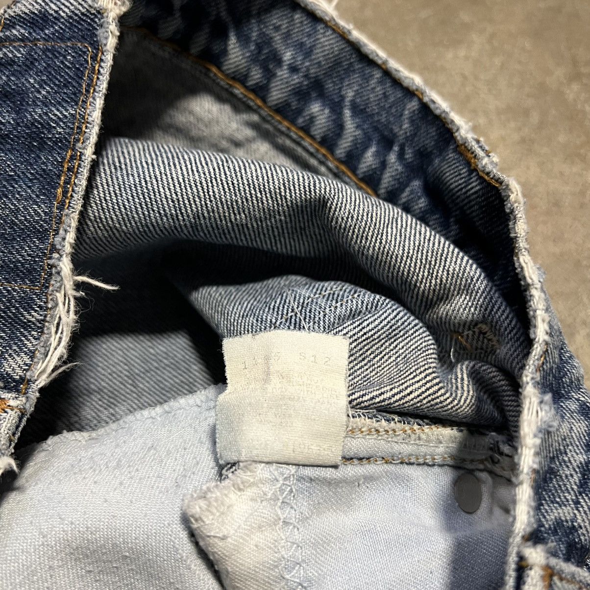 Levi's Vintage Levis Silver Tab Straight Fit Washed Denim Jeans 80s Size US 32 / EU 48 - 10 Thumbnail