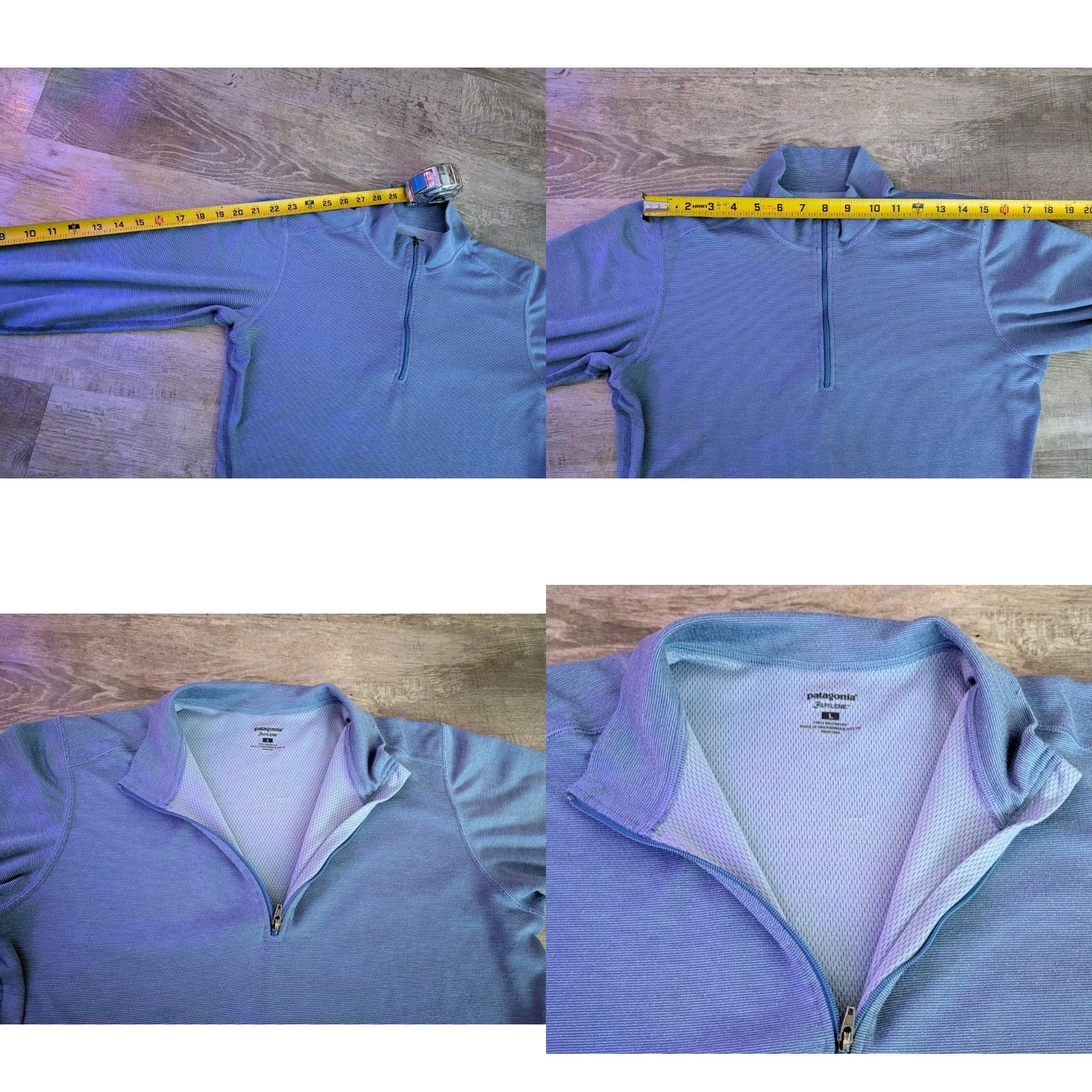 Patagonia Patagonia Capilene Baselayer Pullover L Blue Quarter Zip Women Size L / US 10 / IT 46 - 8 Thumbnail