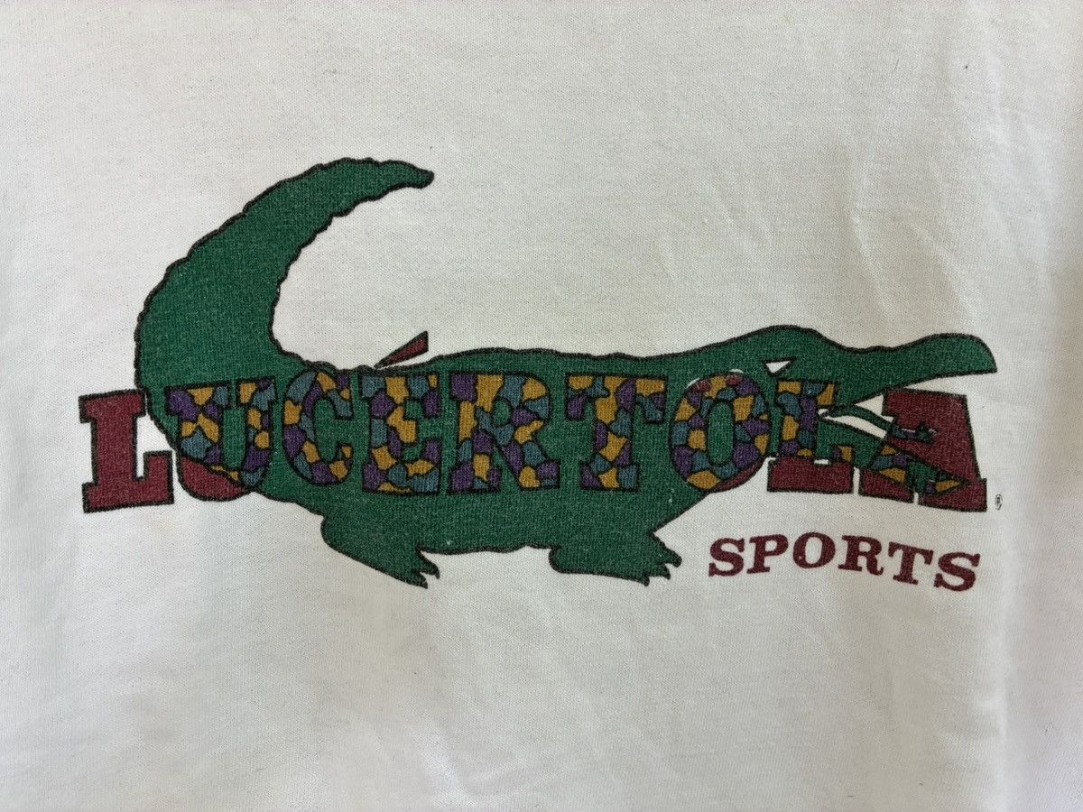Vintage Vintage 90s Lucértola Sports sweatshirt Size US L / EU 52-54 / 3 - 4 Thumbnail