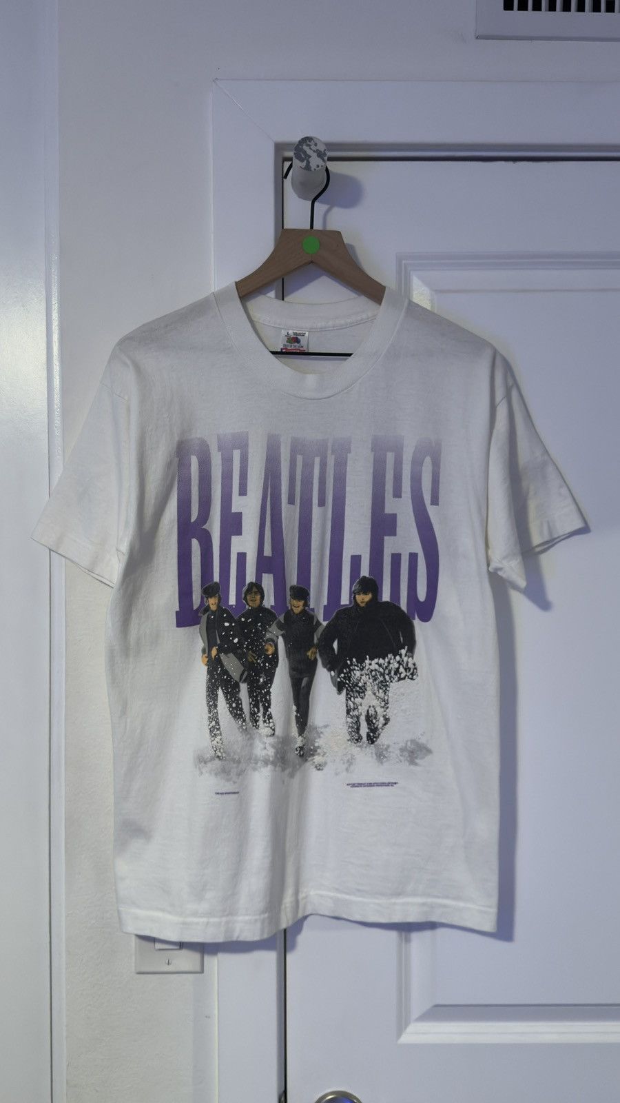 Vintage Beatles 90s Vintage Snow Tee Size US L / EU 52-54 / 3 - 1 Thumbnail