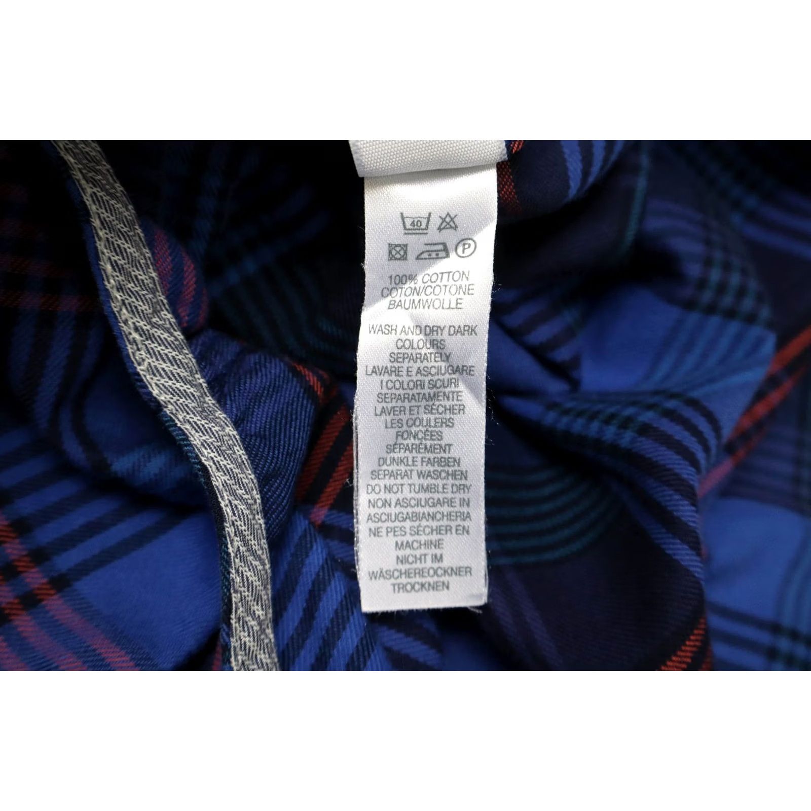Paul Smith Paul Smith Shirt Mens M Blue Tailored Fit Men Plaid Lighweight Flannel Pocket Size US M / EU 48-50 / 2 - 8 Thumbnail