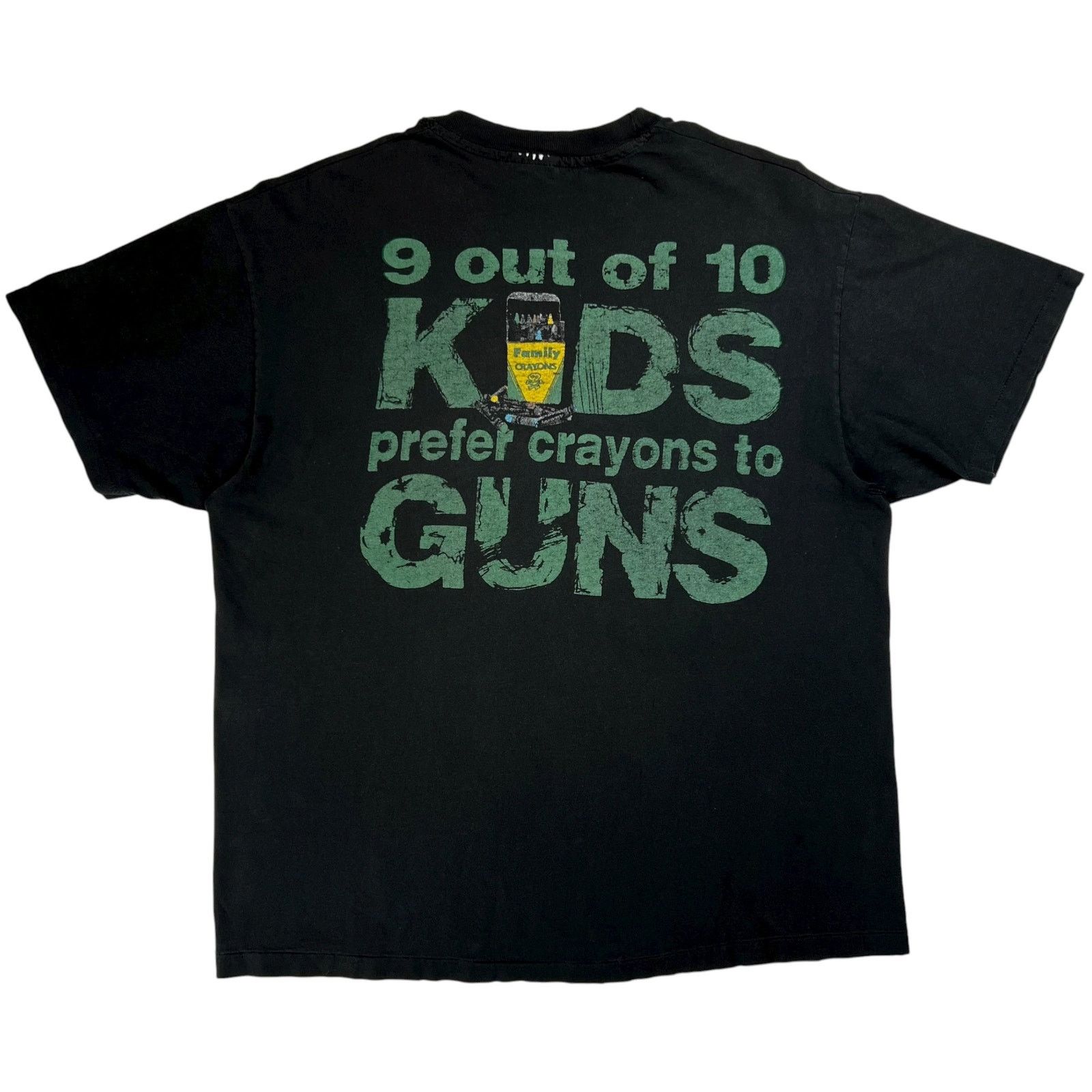 Band Tees × Hanes × Vintage Vintage 1992 Pearl Jam Choices Crayons Gun faded band tee Size US XL / EU 56 / 4 - 9 Thumbnail