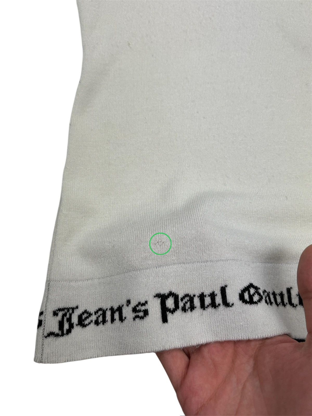 Jean Paul Gaultier JEAN PAUL GAULTIER WHITE TURTLENECK JPG LOGO AVANT GARDE XL Size XL / US 12-14 / IT 48-50 - 5 Thumbnail