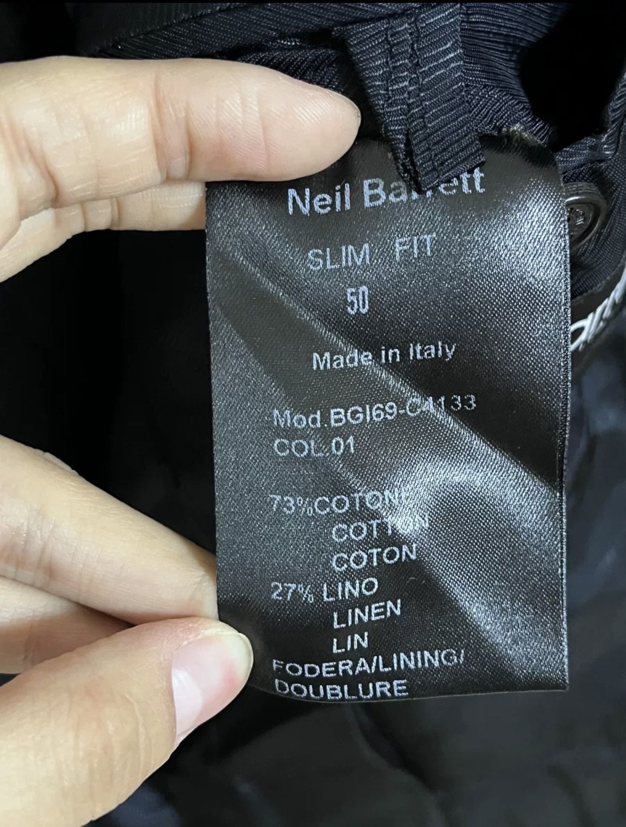 Neil Barrett Neil Barrett leather blazer suits Size US M / EU 48-50 / 2 - 5 Thumbnail