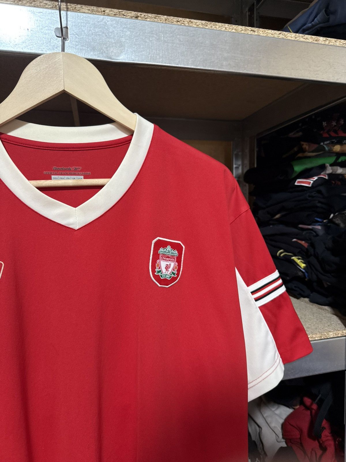 Reebok Vintage Reebok Liverpool 2005 2006 Training Soccer Jersey Size US XL / EU 56 / 4 - 4 Thumbnail