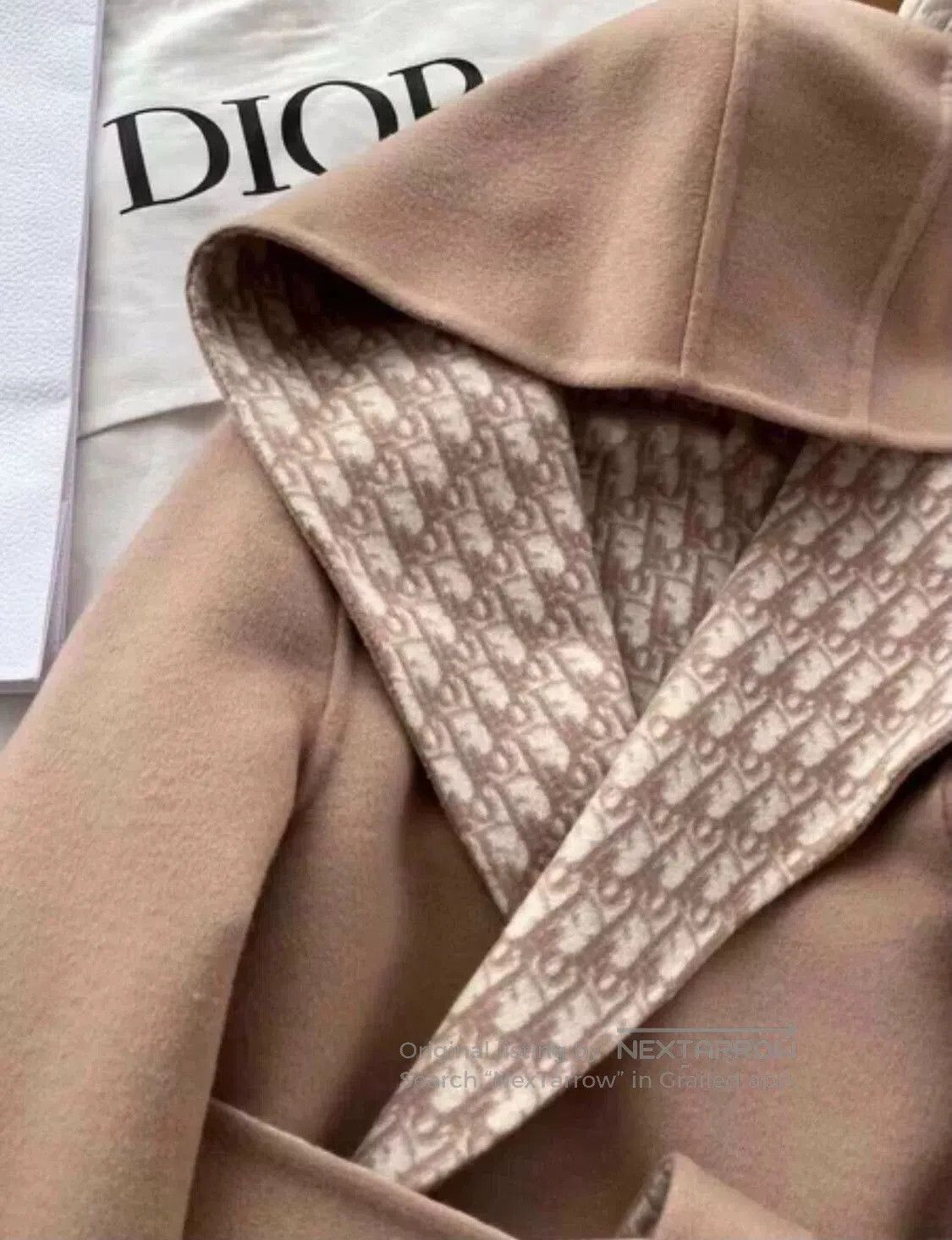 Dior dior long coat with hood and belt. Size US L / EU 52-54 / 3 - 2 Thumbnail