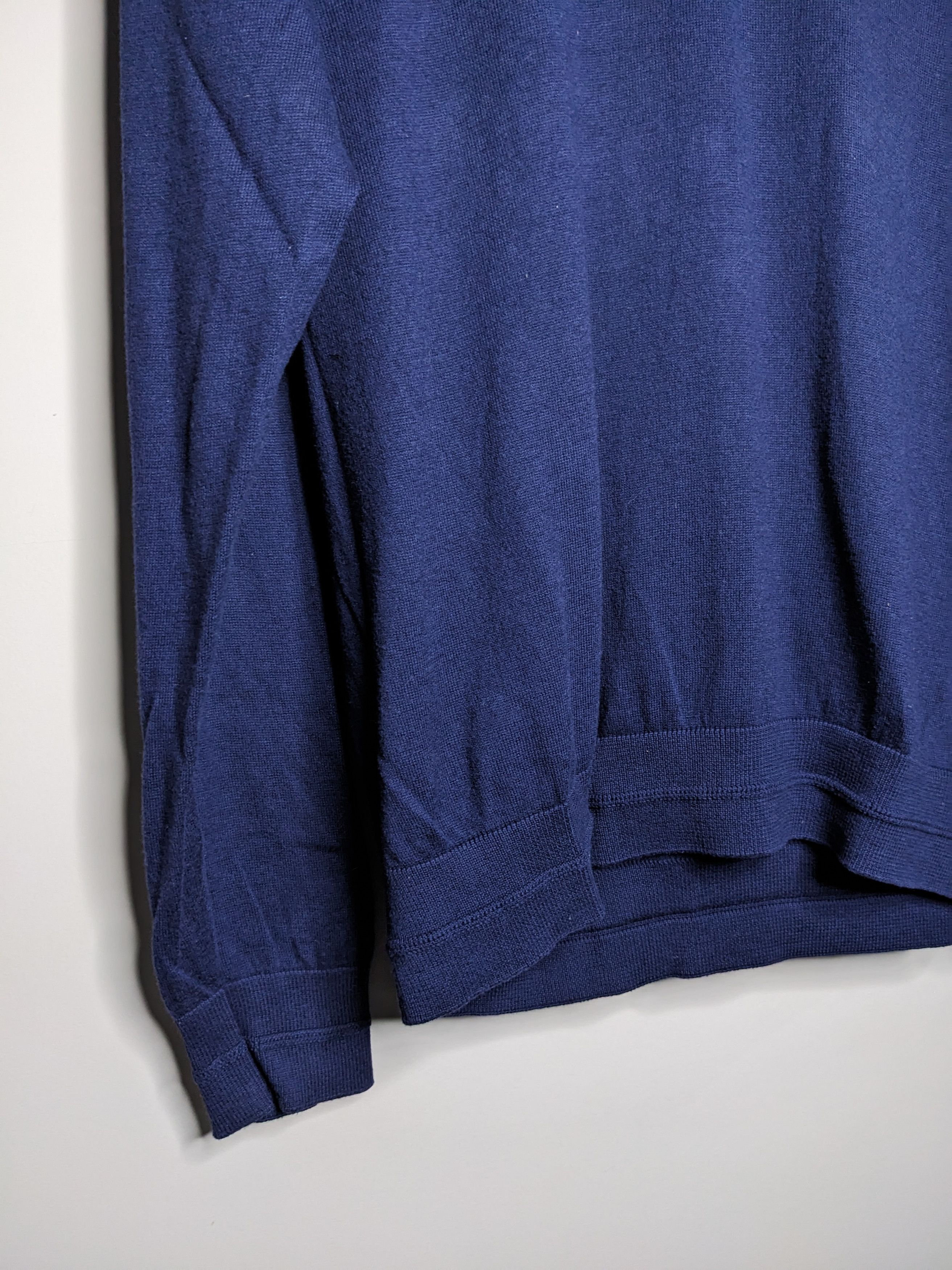 Lacoste Lacoste Quarter Zip Knit Sweater Cashmere Mens XL Mock Neck Size US XL / EU 56 / 4 - 8 Thumbnail
