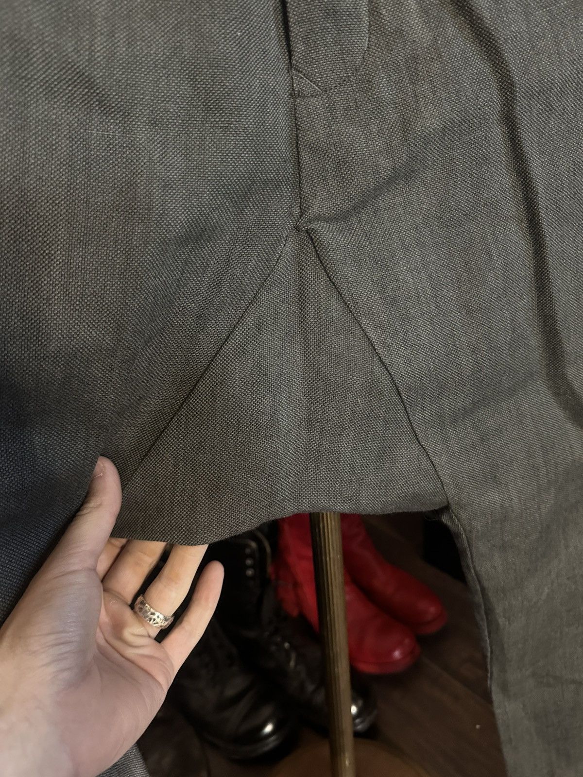 Rick Owens HEMP knit rare early drop crotch pants Olmar & Mirta Size US 31 - 5 Thumbnail