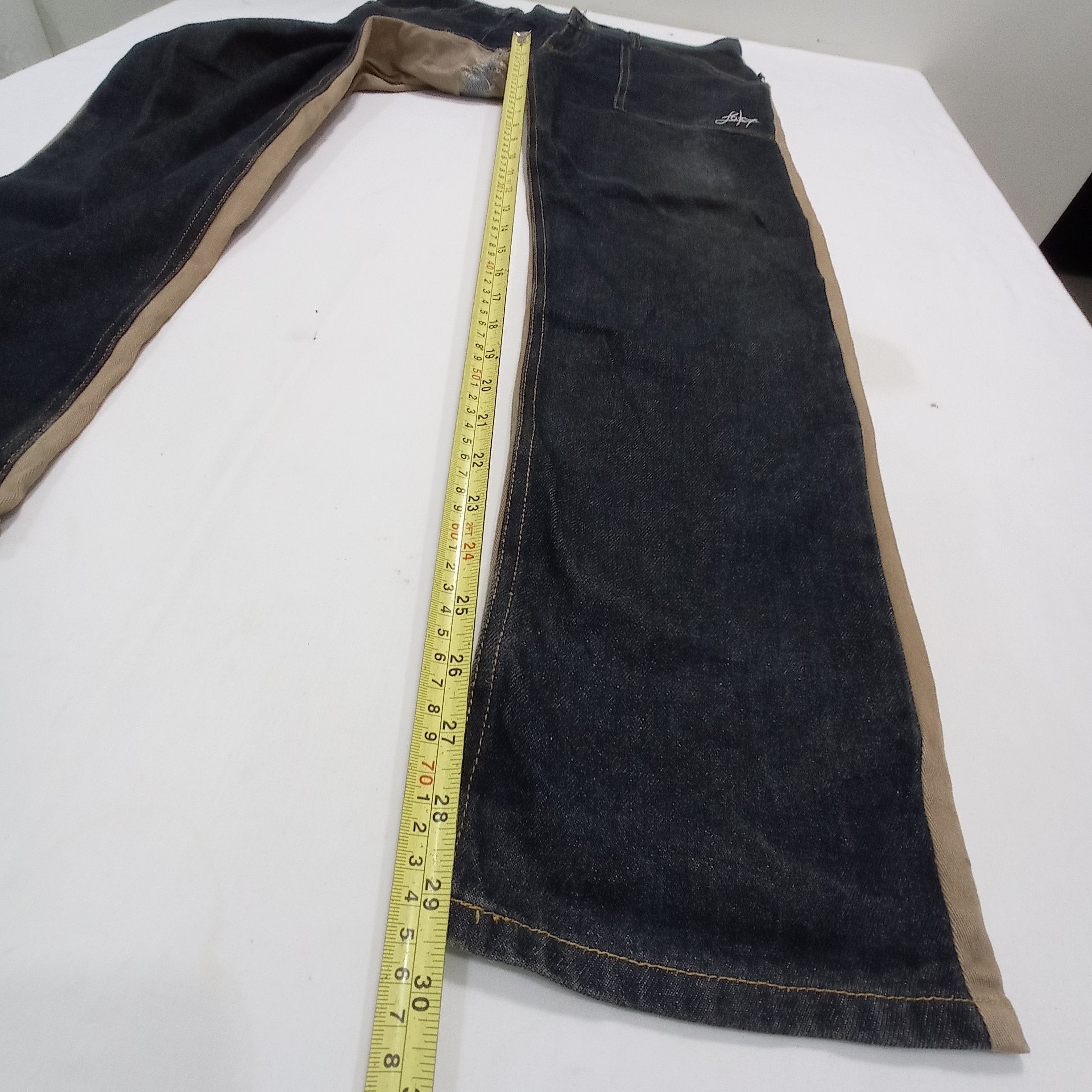 Other Vintage Trickster Of Foky Two Tone Baker Pants Size US 31 - 17 Thumbnail