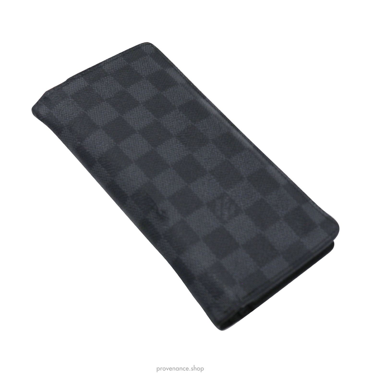 Louis Vuitton 🔴 Louis Vuitton Brazza Long Wallet - Damier Graphite Size ONE SIZE - 4 Thumbnail