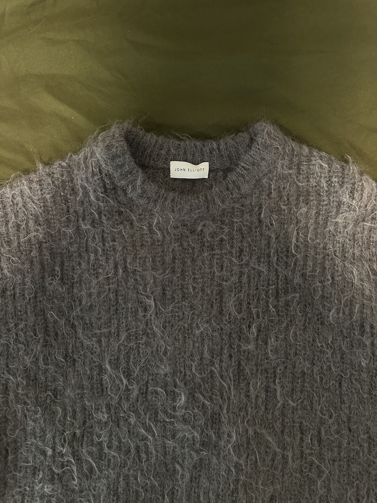 John Elliott John Elliott Brushed Ribbed-Knit Sweater Size US L / EU 52-54 / 3 - 2 Thumbnail