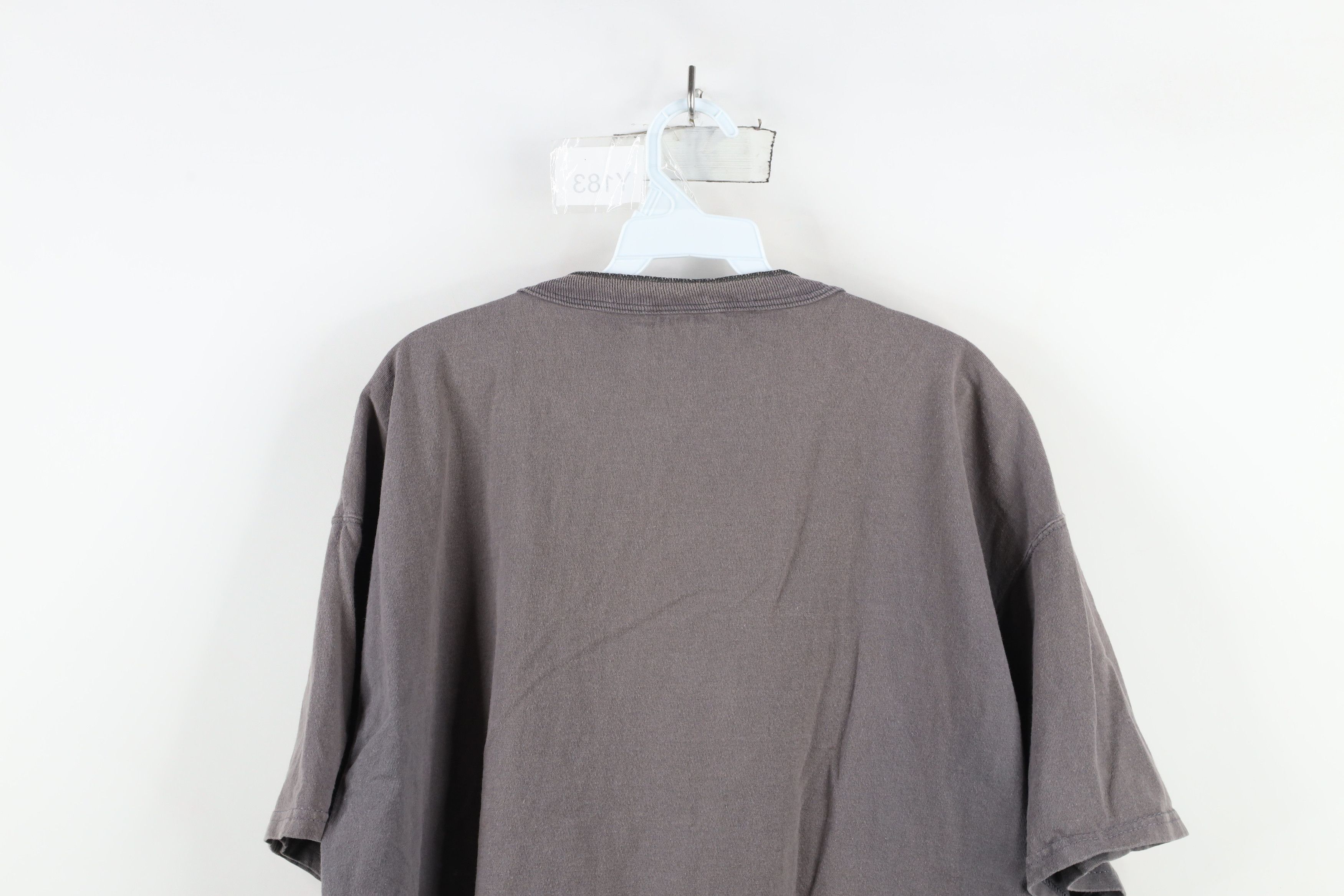 Vintage Vintage 90s Streetwear Heavyweight Cotton Henley T-Shirt Size US XL / EU 56 / 4 - 8 Thumbnail