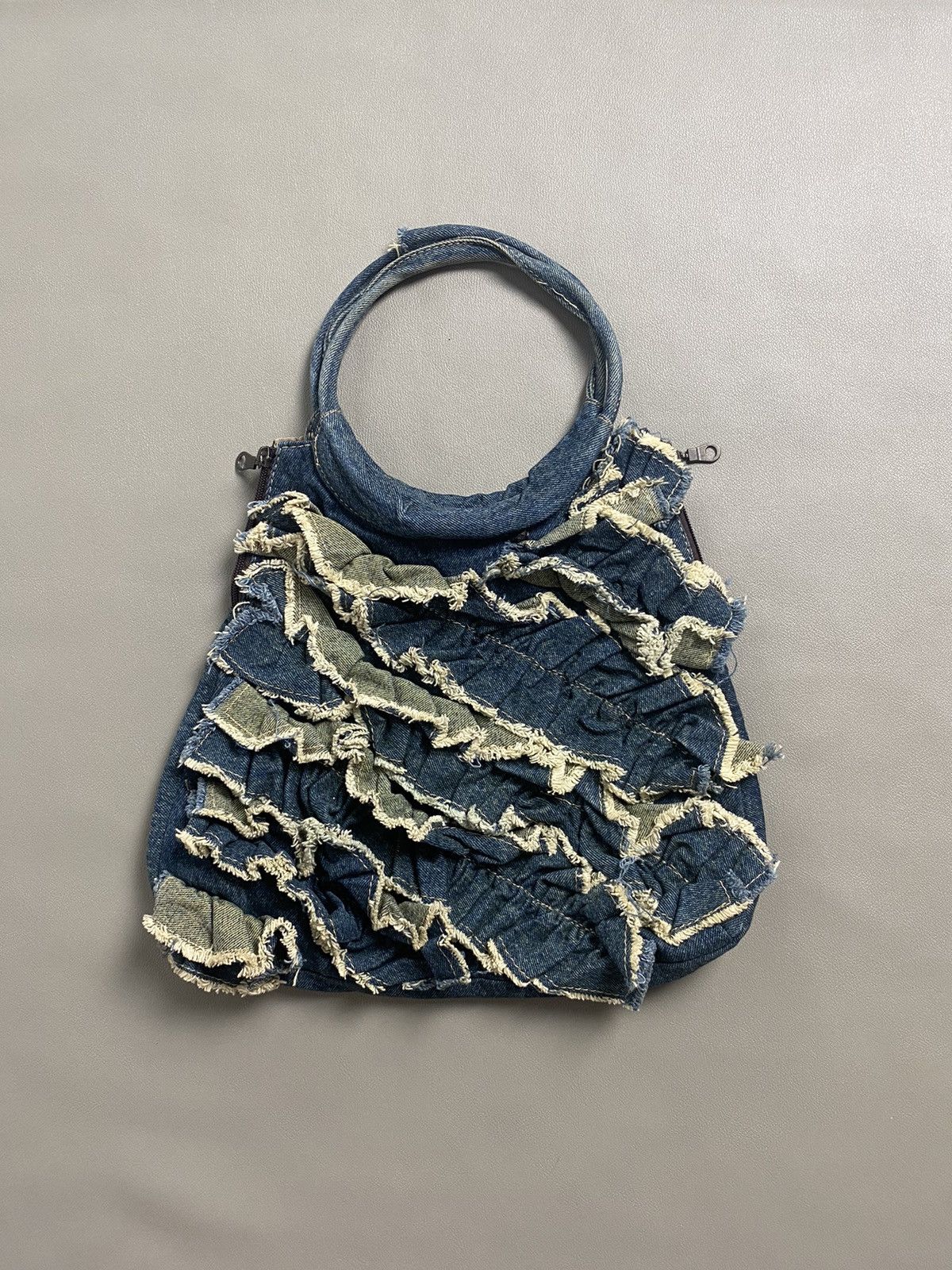 If Six Was Nine × Japanese Brand × Le Grande Bleu (L.G.B.) Hushush Distressed Patchwork Kapital Style Bags Size ONE SIZE - 1 Thumbnail