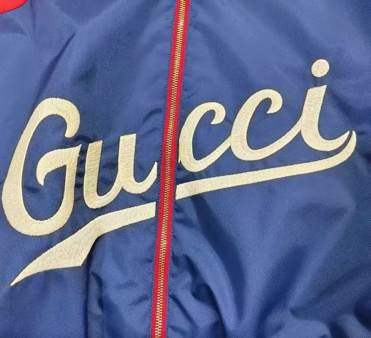 Gucci Gucci Gucci Color-Block Logo Long Sleeve Jacket -2506 Size US L / EU 52-54 / 3 - 3 Thumbnail