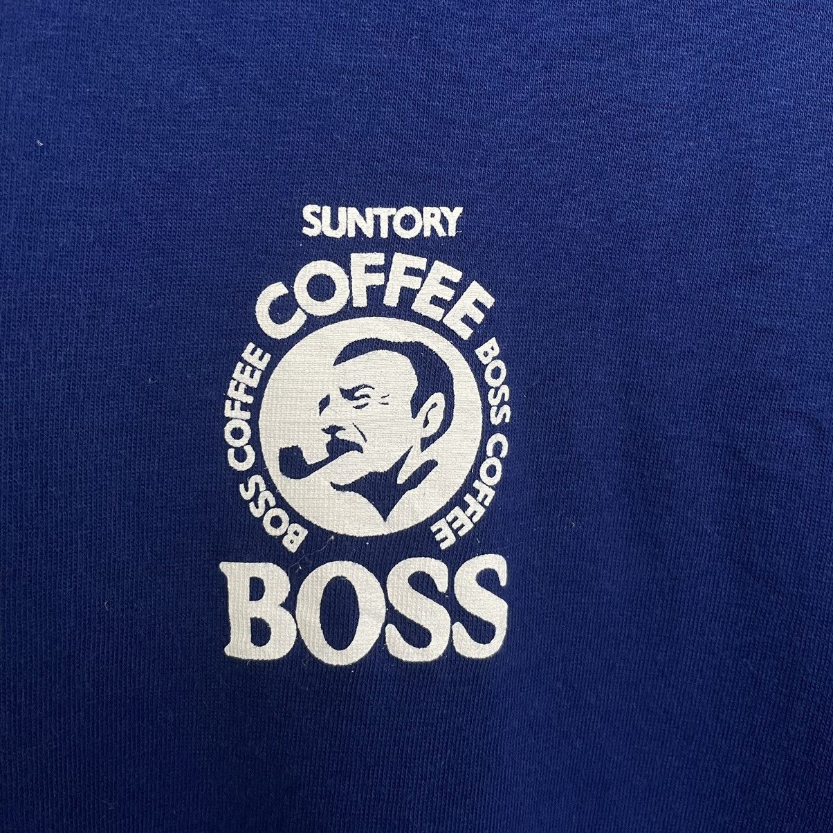 Japanese Brand × Vintage Vintage Suntory Boss Coffee Minimalist Design T Shirt Size US L / EU 52-54 / 3 - 2 Thumbnail