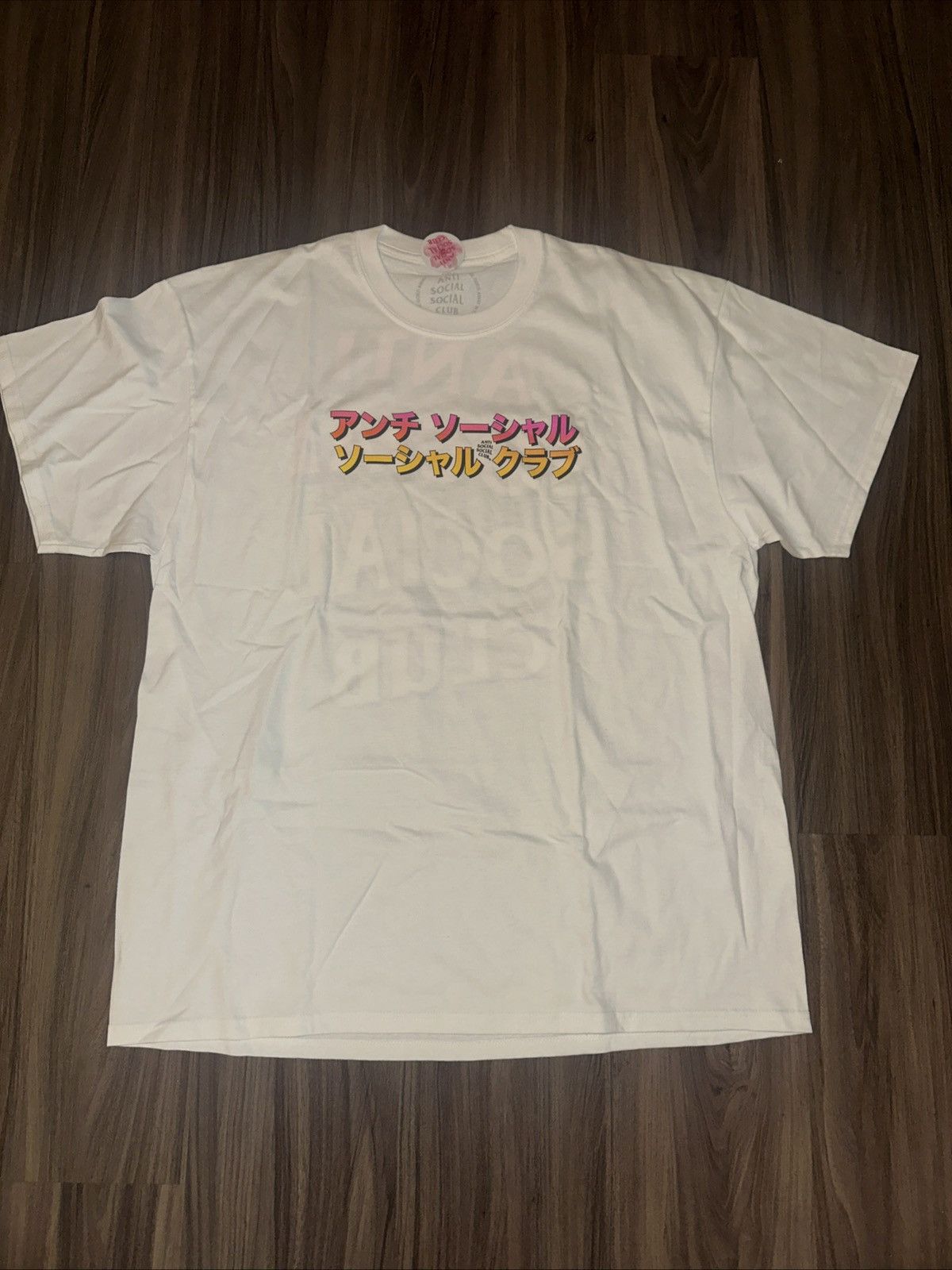 Anti Social Social Club Anti Social Social Club TQ Tee - White XL Size US XL / EU 56 / 4 - 1 Thumbnail