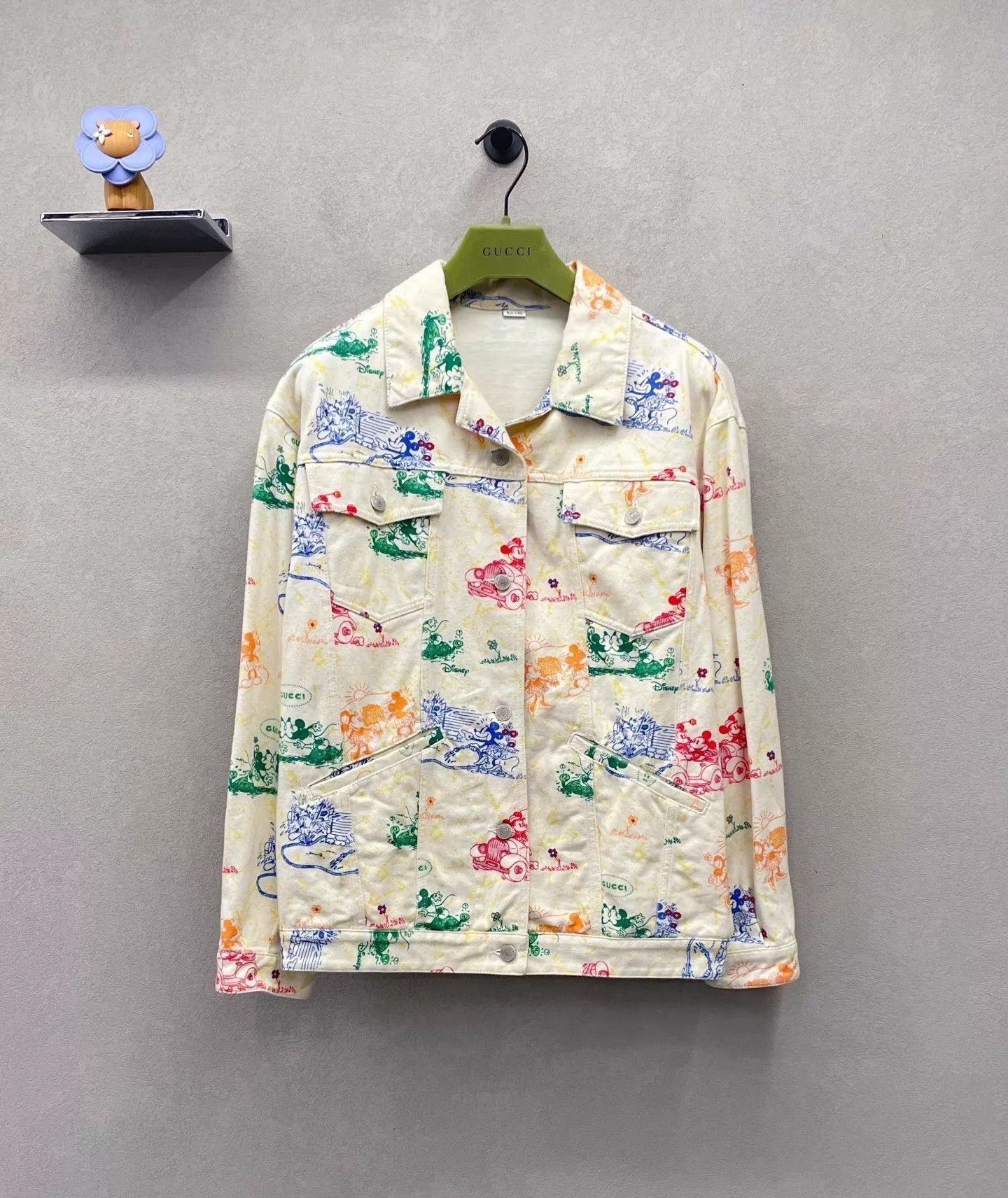 Gucci GUCCI x DISNEY Hand-Drawn Cartoon Graffiti Jacket Size M / US 6-8 / IT 42-44 - 1 Thumbnail