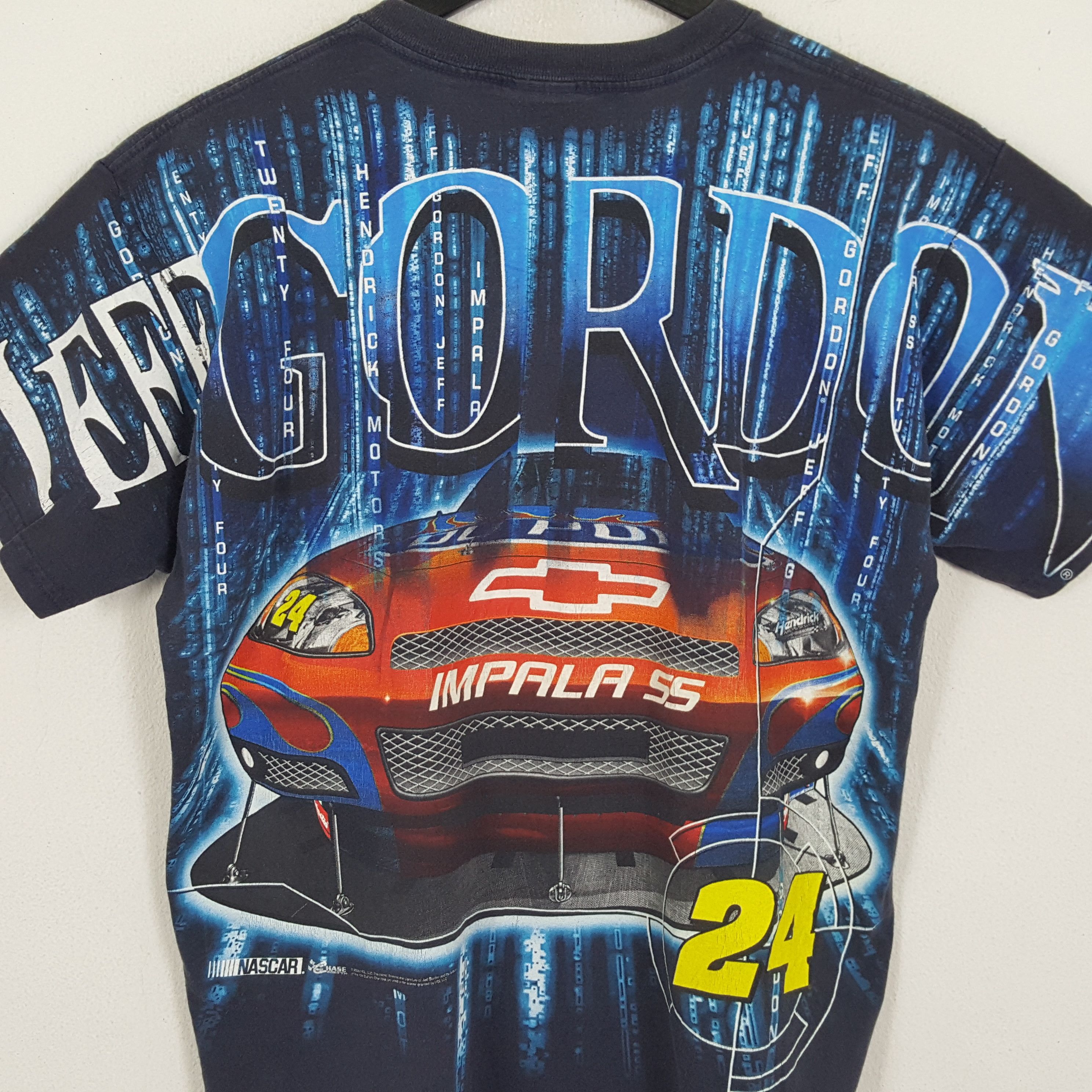 NASCAR × Vintage GORDON IMPALA 24 Racing Cars NASCAR Vintage Tshirt Size US L / EU 52-54 / 3 - 2 Thumbnail