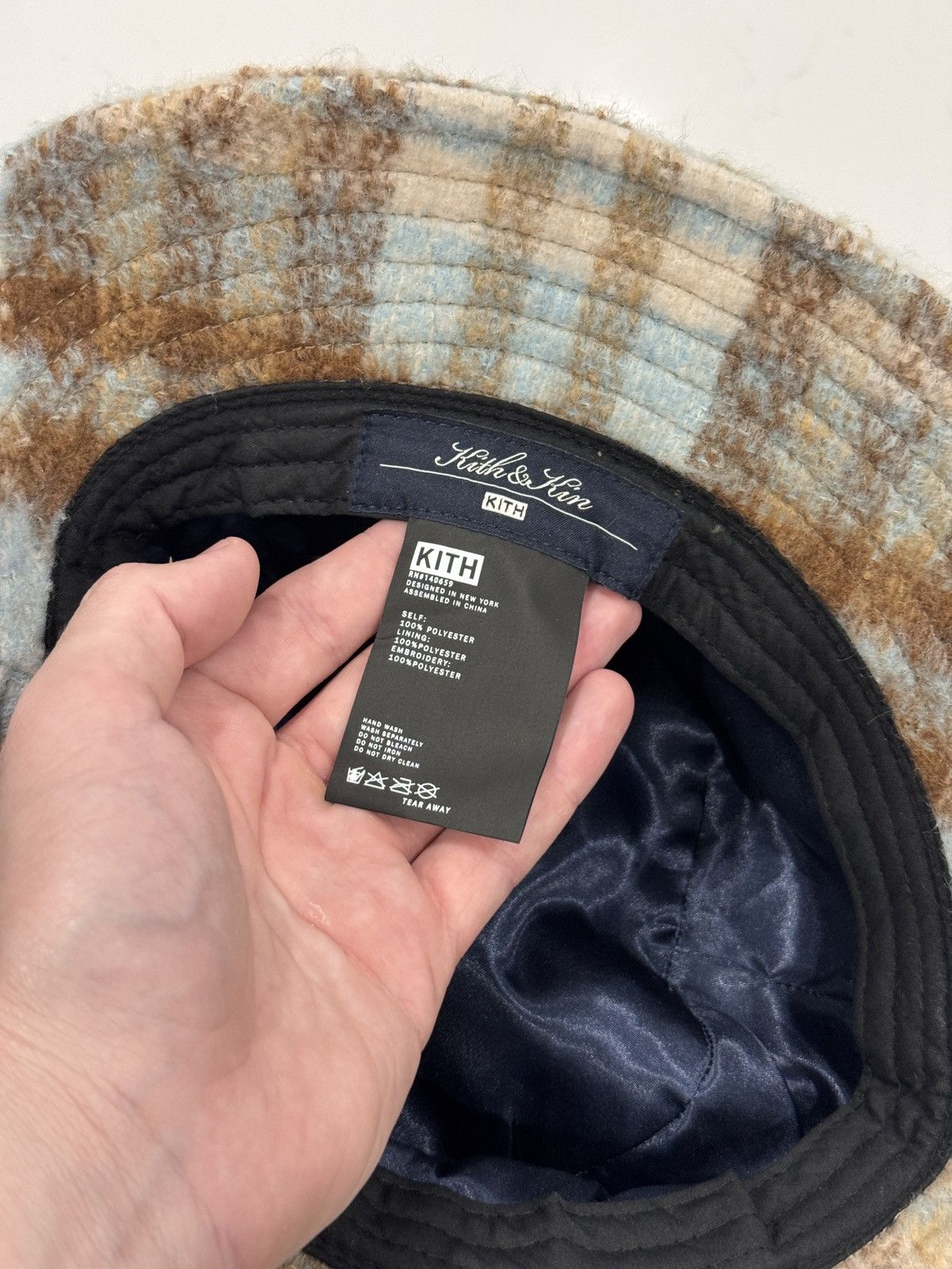 Kith Kith Brushed Wool Script Bucket Hat Summit BRAND NEW Size ONE SIZE - 5 Thumbnail