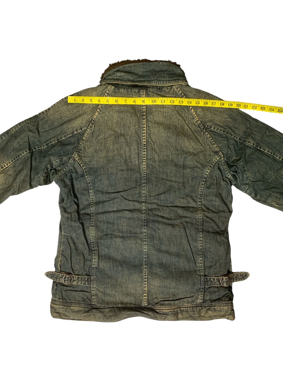 Japanese Brand × Johnbull × Vintage Rare Design Vintage John Bull Denim Jackets Size L / US 10 / IT 46 - 9 Thumbnail