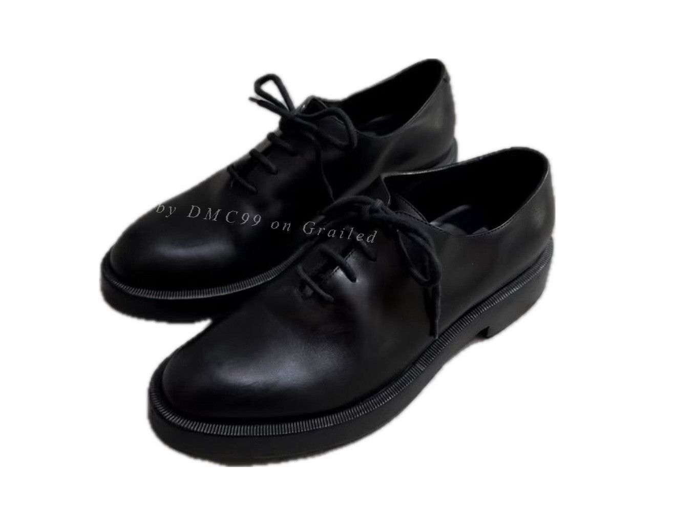 Vintage Vintage Balenciaga Leather Derby Shoes Size US 7 / EU 40 - 1 Thumbnail